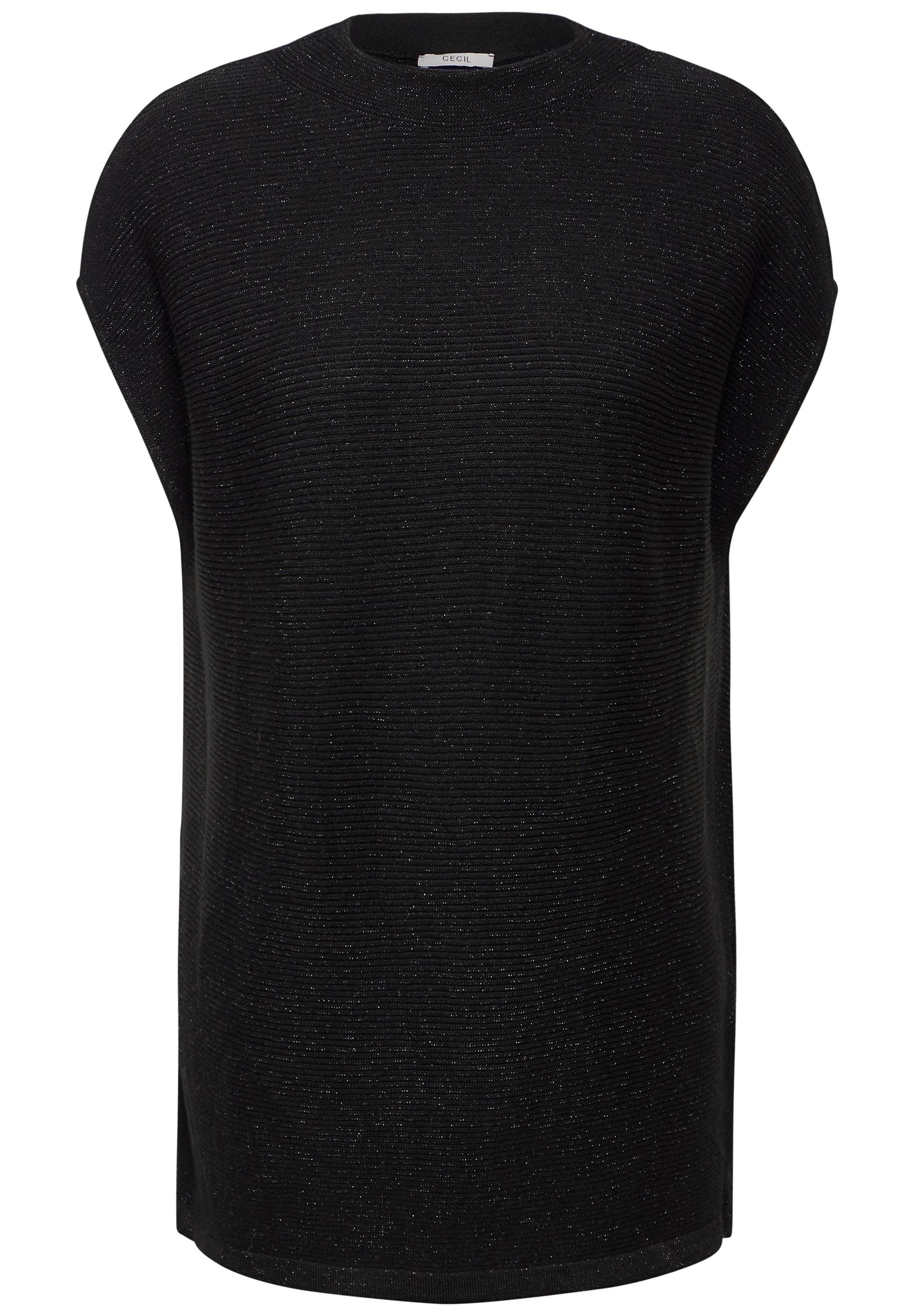 Cecil Stehkragenpullover, mit Struktur-Muster