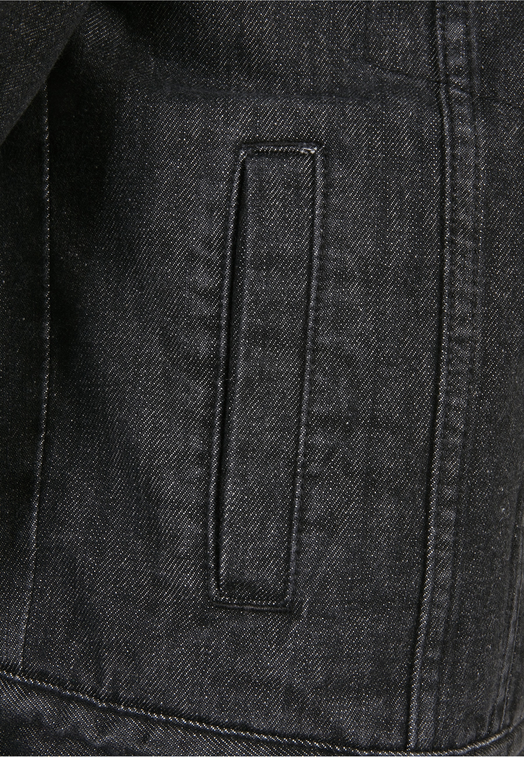 URBAN CLASSICS Jeansjacke »Urban Classics Damen Ladies Oversized Sherpa Denim Jacket« 1 Stk. tlg. ohne Kapuze