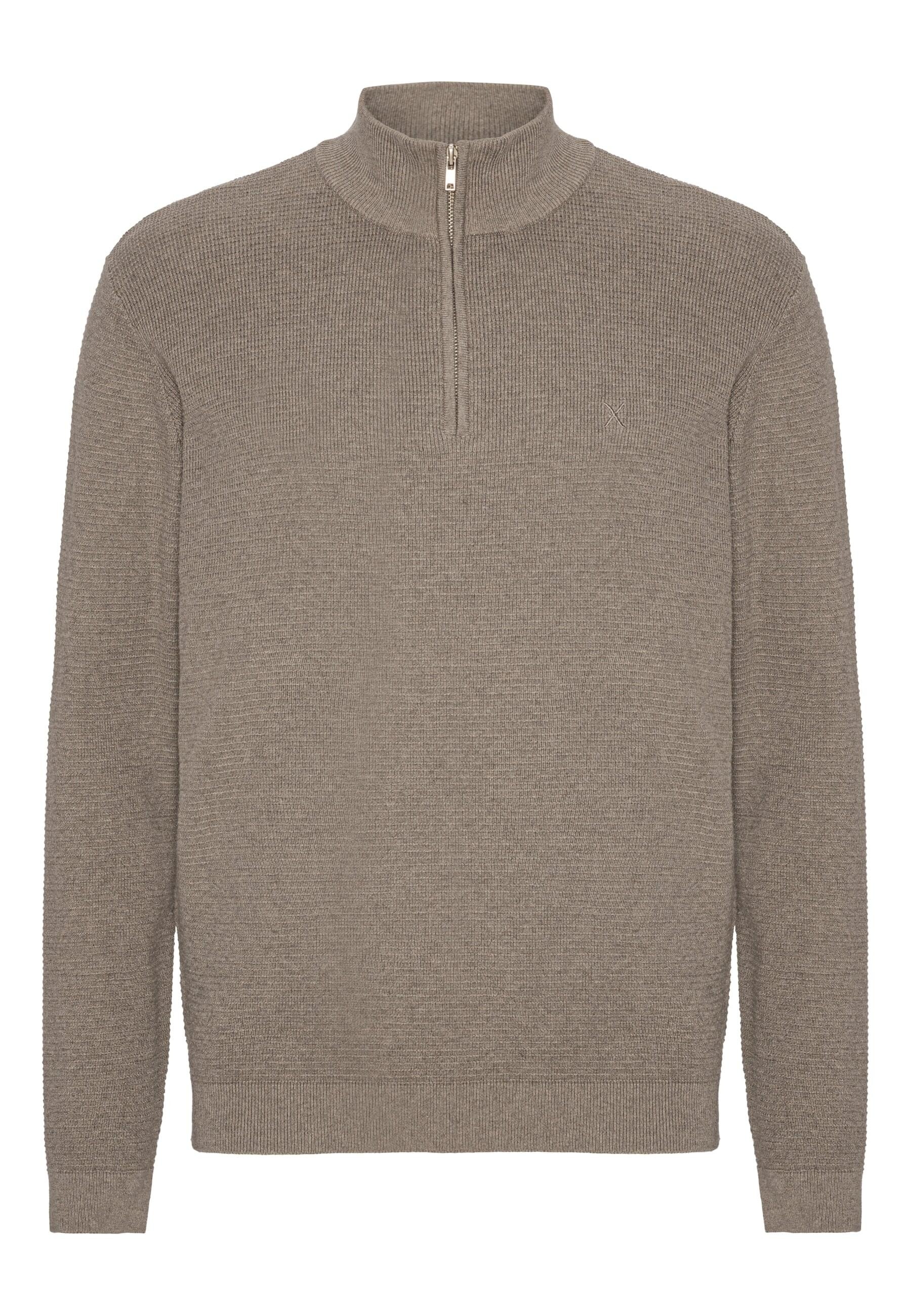 Clean Cut Copenhagen Sweater »Clean Cut Copenhagen Oscar Half-Zip Knit«, 1 Stk.
