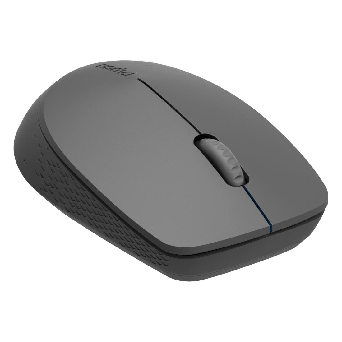 Rapoo ergonomische Maus »M100 Silent kabellose Maus, Bluetooth, 2.4 GHz, 1300 DPI« Funk