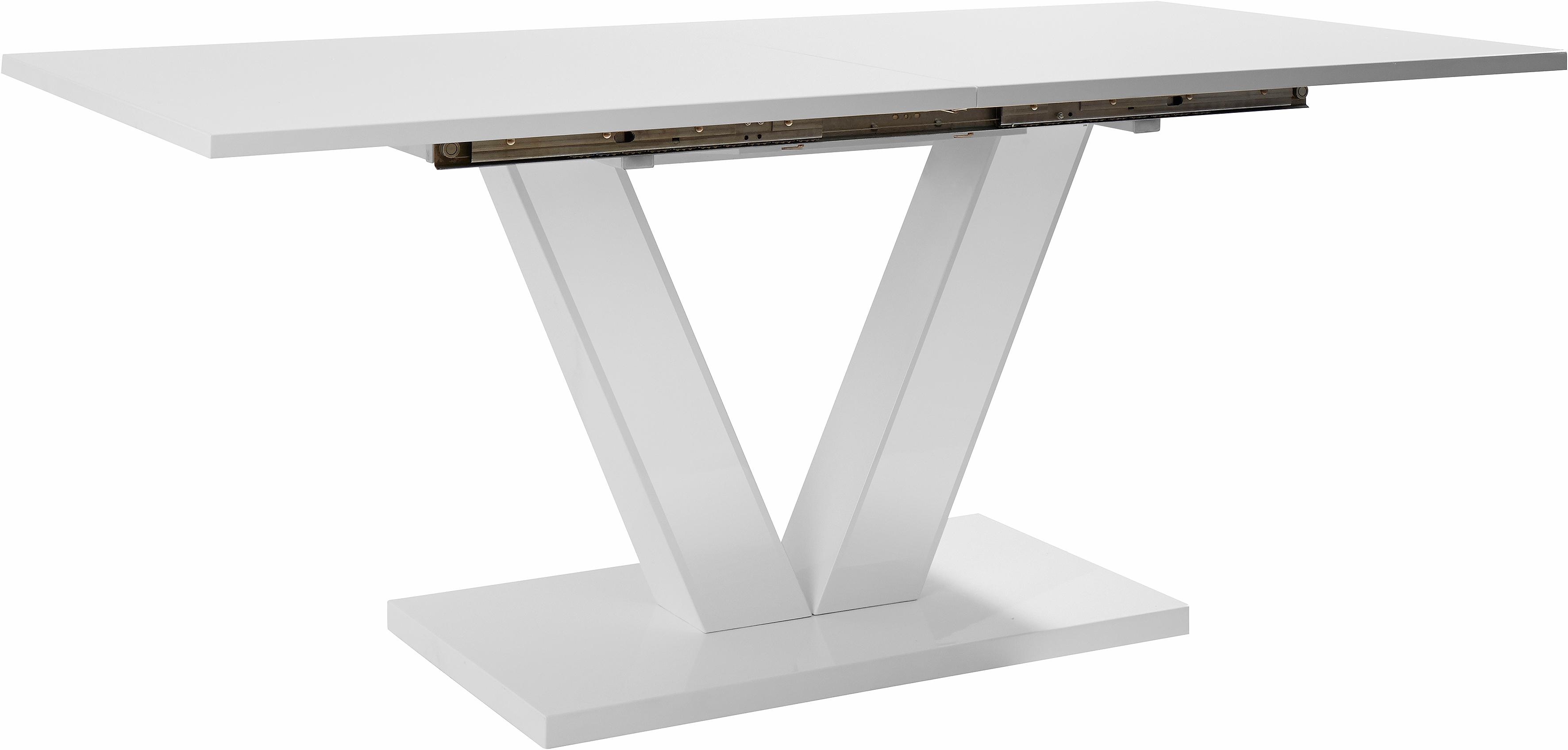 OTTO home Esstisch "ausziehbar Andy" Tisch, Esstisch, mit Auszugsfunktion, 2 Breiten (140-180 cm oder 180-220 cm)
