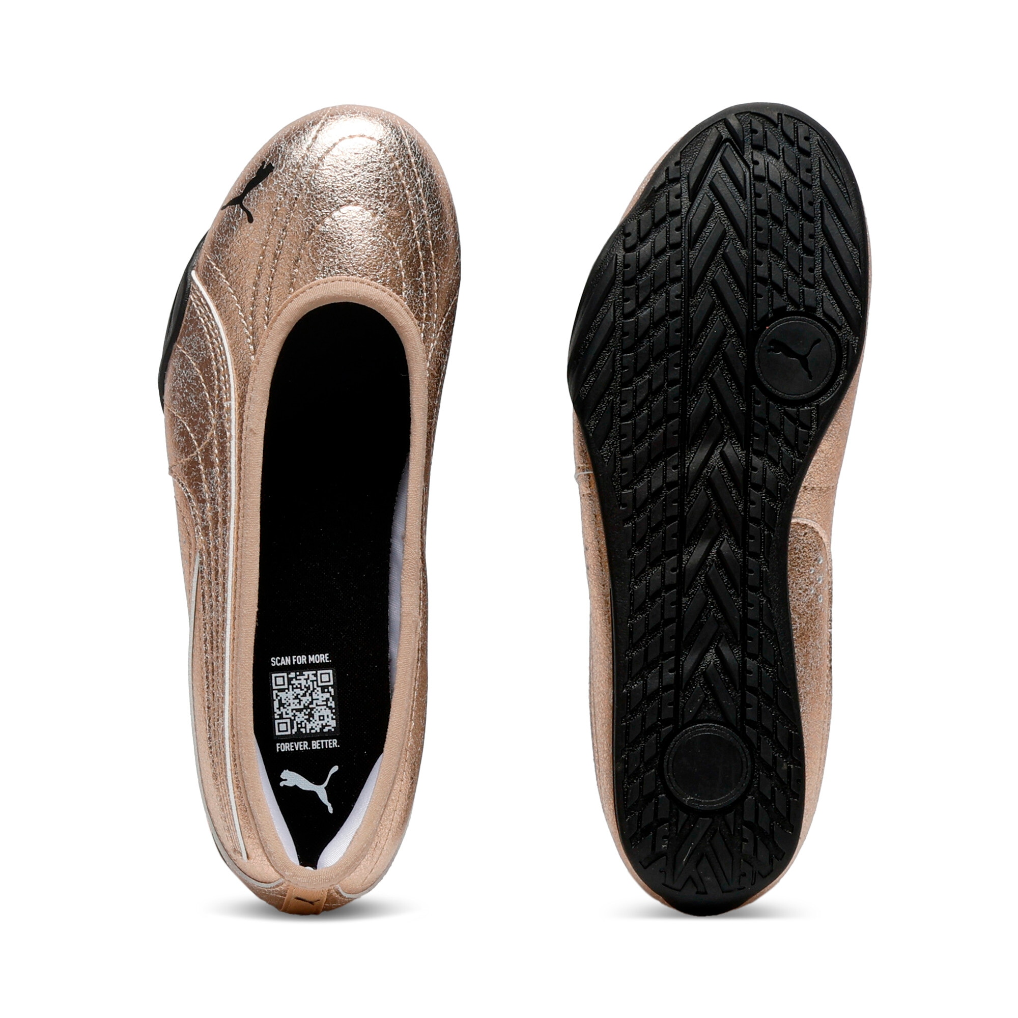 PUMA Sneaker »CATCH SOLEIL BALLERINA METALLIC WHISPER«  Design auf den Spuren des Puma Speedcat