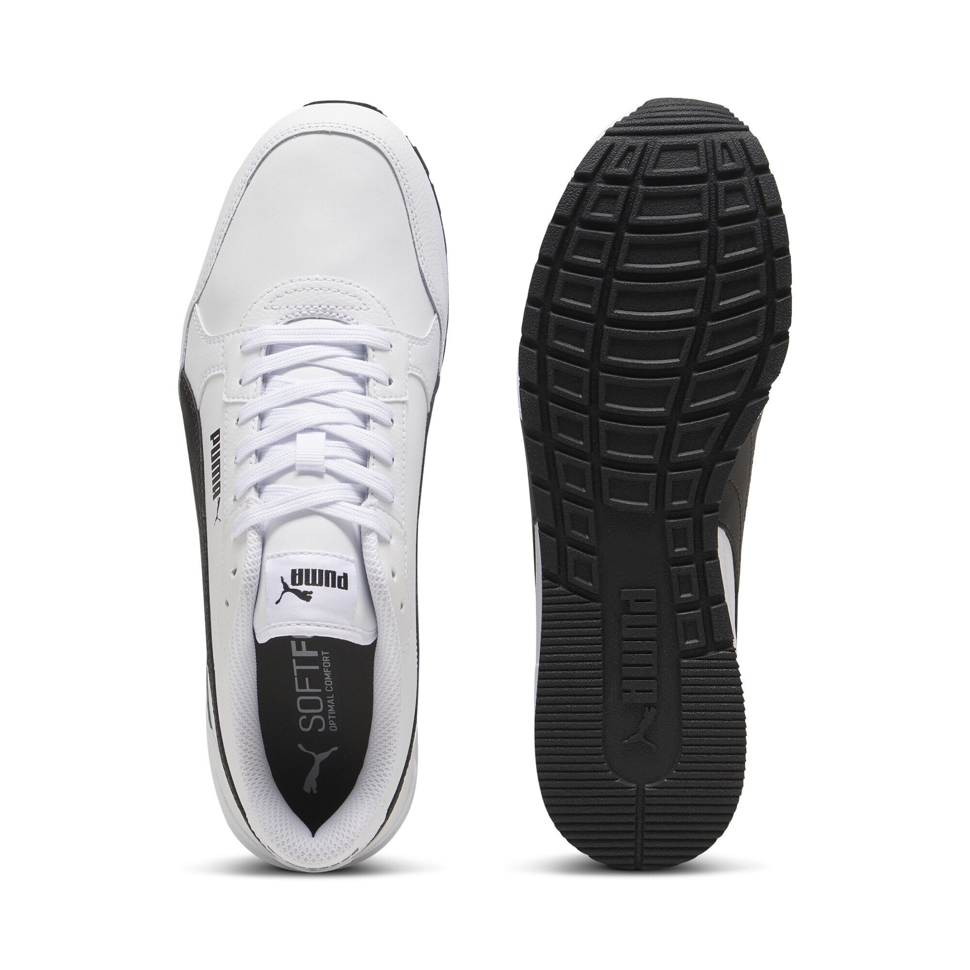 PUMA Sneaker »ST Runner v4 Leather Sneakers Erwachsene«