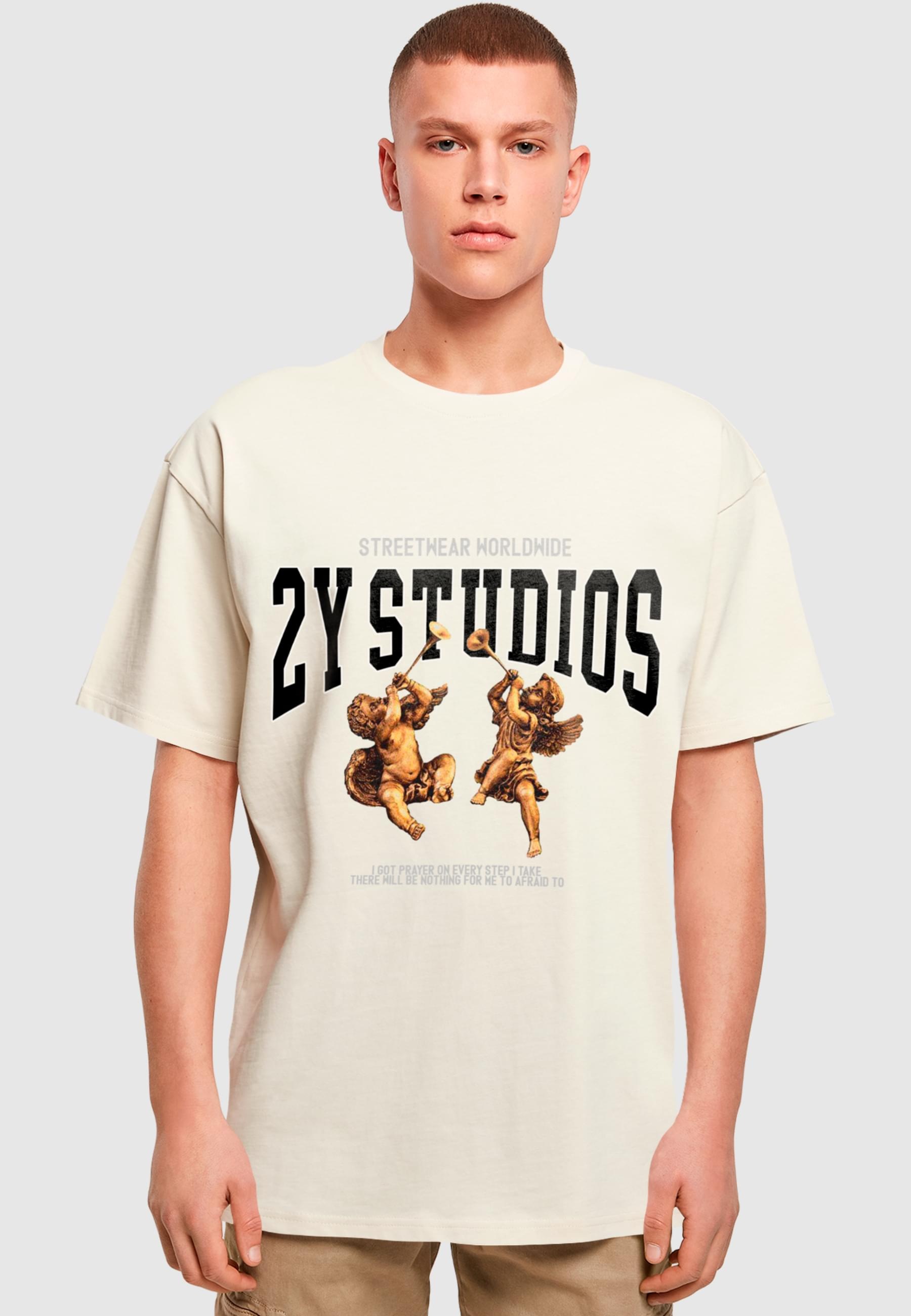 2Y Studios T-Shirt »2Y Studios Herren ANGELS TEE«, (1 tlg.)