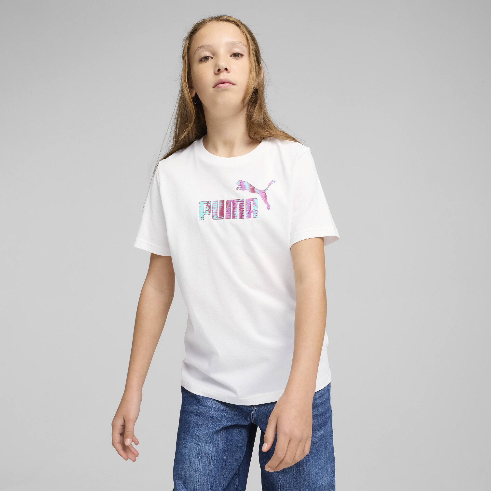 PUMA T-Shirt »Essentials Nature 2.0 T-Shirt Mädchen«