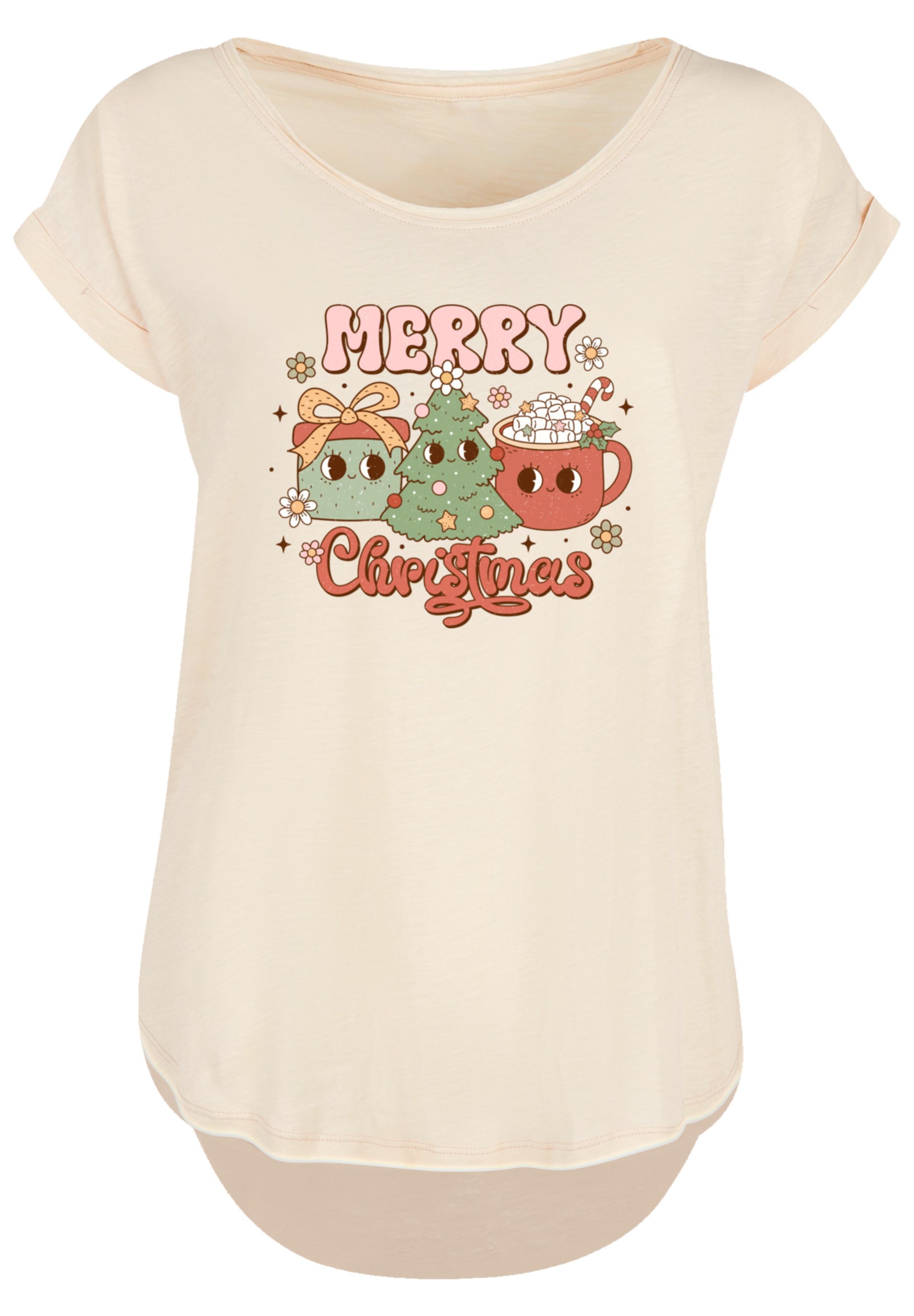 F4NT4STIC T-Shirt »Merry Weihnachten Cozy And Cute«, Premium Qualität, Weihnachts-Kollection