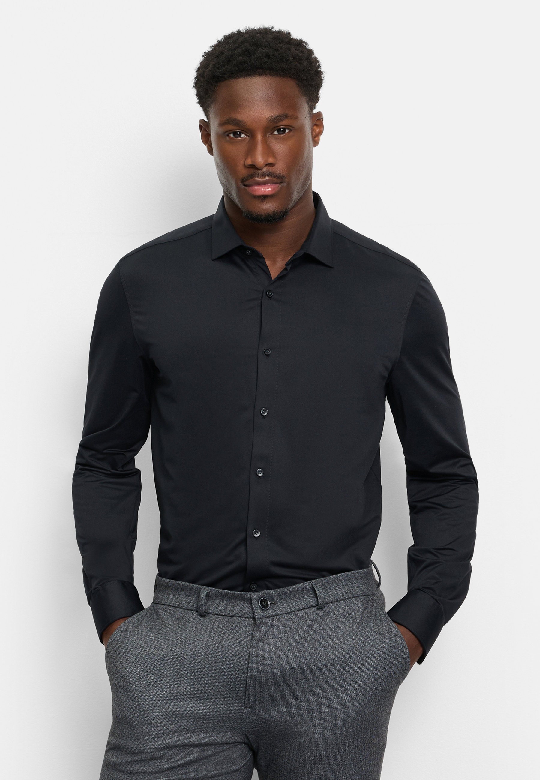 OLYMP Businesshemd "OLYMP Level Five 24/Seven, body fit, Modern Kent" günstig online kaufen