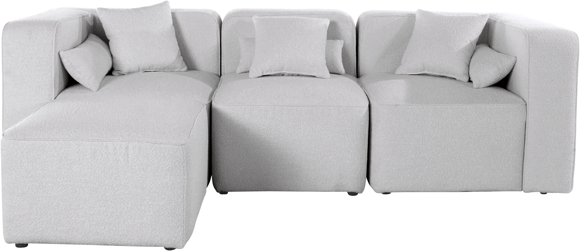 Home affaire 3-Sitzer "Sundstrup L-Form" Modulserie, individuelle Zusammens günstig online kaufen