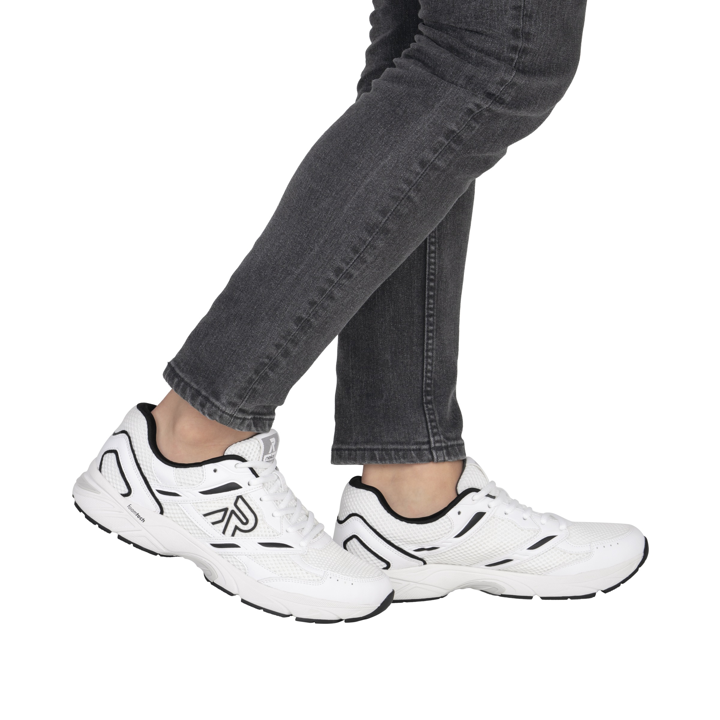 RIEKER Sport Sneaker  Freizeitsneaker, Halbschuh, Ugly-Schnürer in bequemer Form