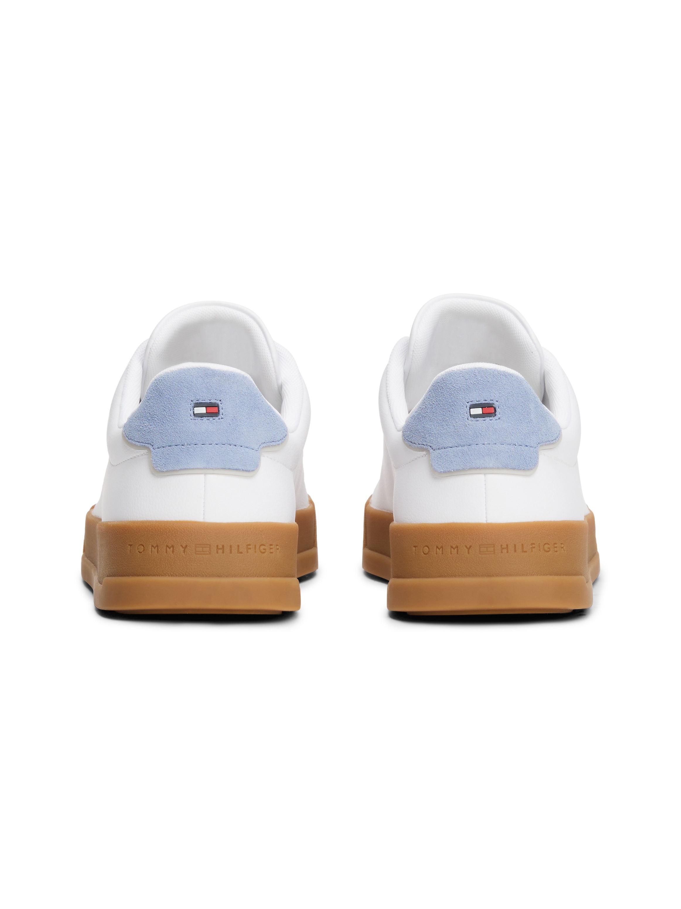 Tommy Hilfiger Plateausneaker "TH COURT LTH DETAIL ESS", Freizeitschuh, Hal günstig online kaufen