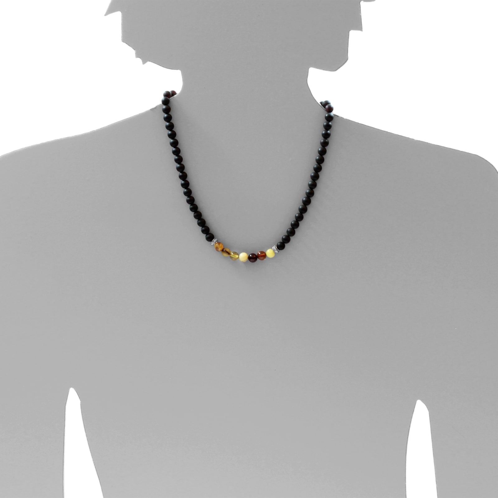 OSTSEE-SCHMUCK Gliederkette »Ostsee-Schmuck Kette Vivi 6 mm Kette Vivi 6 mm«, (1 tlg.)