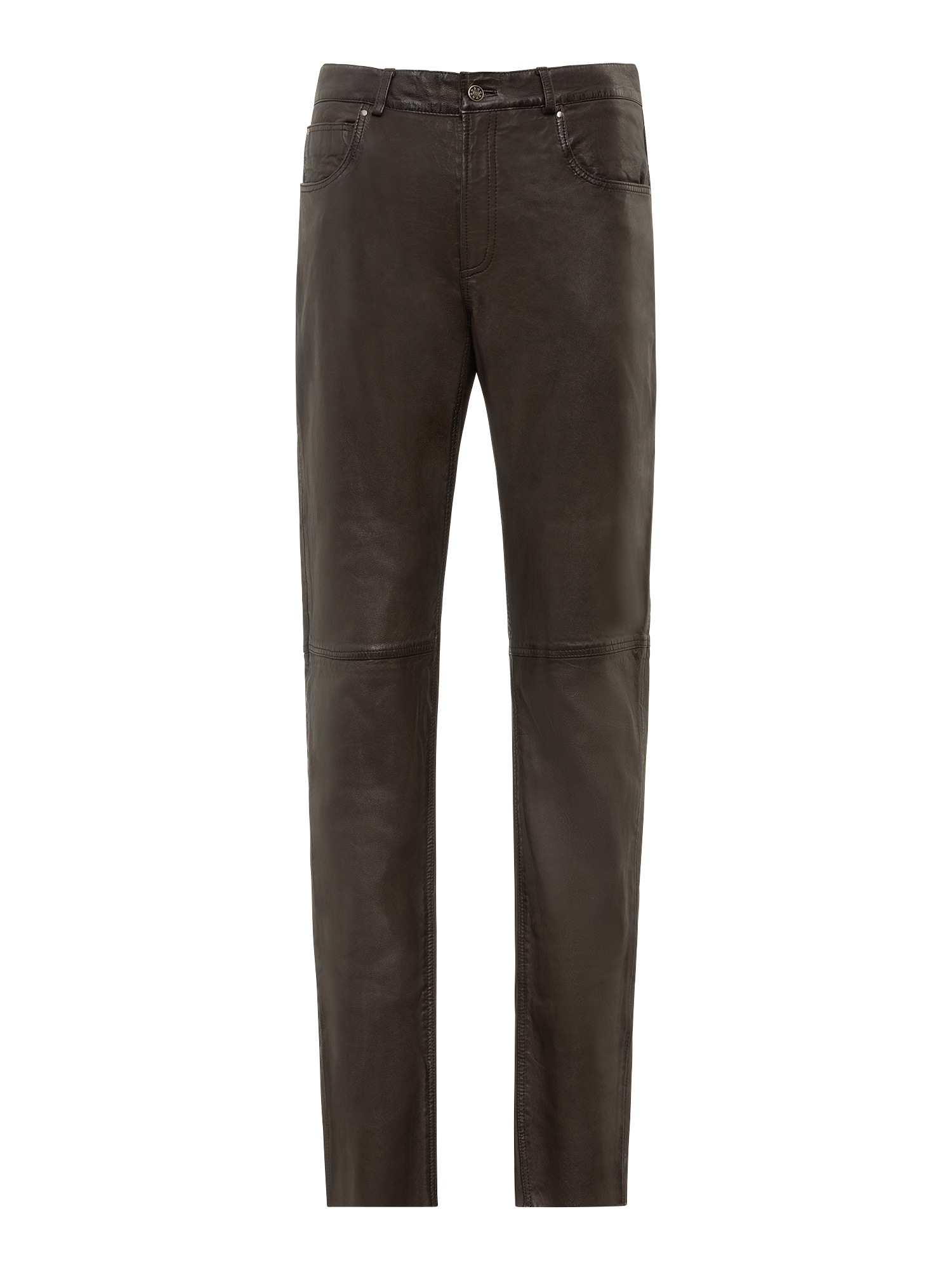 RICANO 5-Pocket-Hose "Lederhose Trant Pant" Handgefertigt aus echtem Leder
