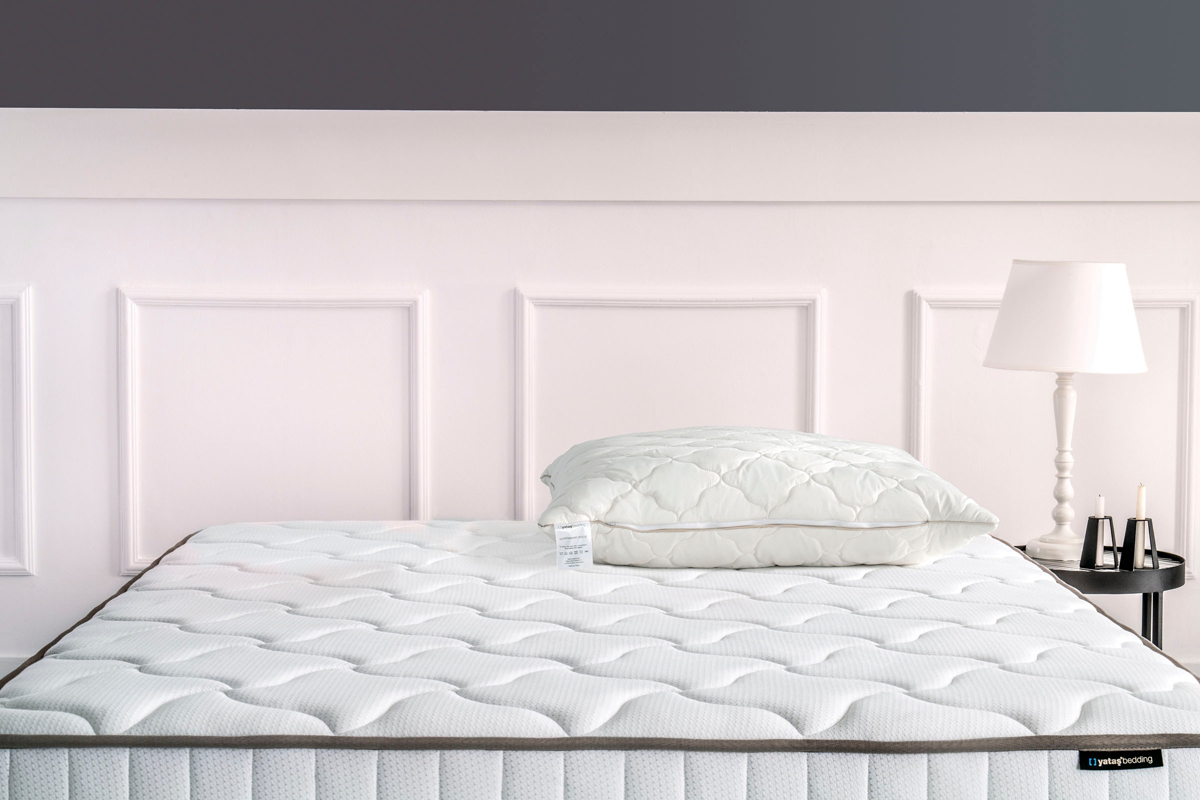 Yatas Bedding Naturhaarkissen "Superwashed Wolle, Kopfkissen 40x80, 80x80 c günstig online kaufen