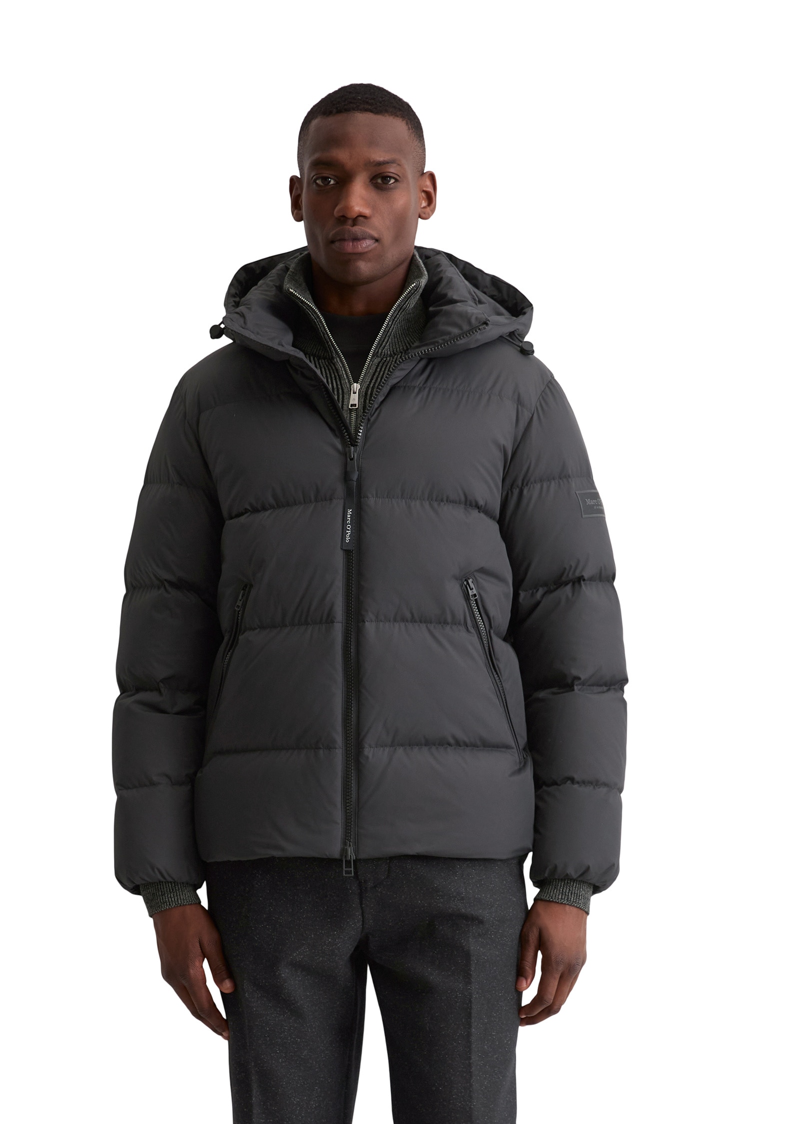 Marc OPolo Outdoorjacke "mit abnehmbarer Kapuze", ohne Kapuze günstig online kaufen