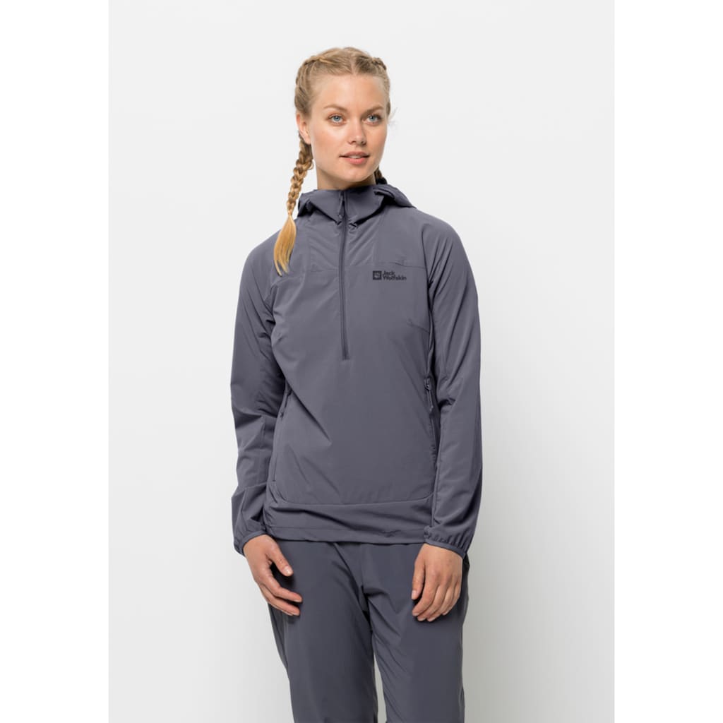 Jack Wolfskin Softshelljacke »PRELIGHT OVERHEAD W«, mit Kapuze