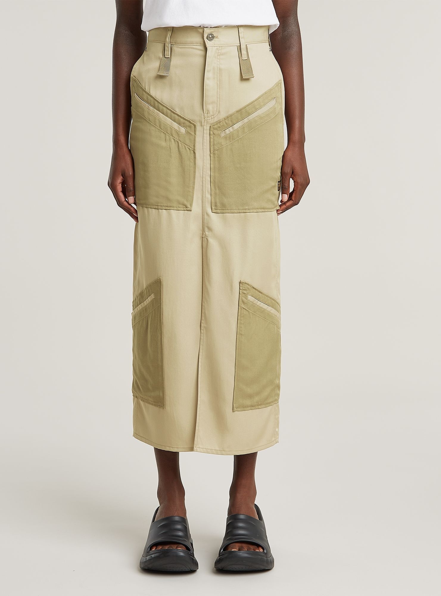 G-STAR Maxikleid "Viktoria Tone On Tone Rock" günstig online kaufen