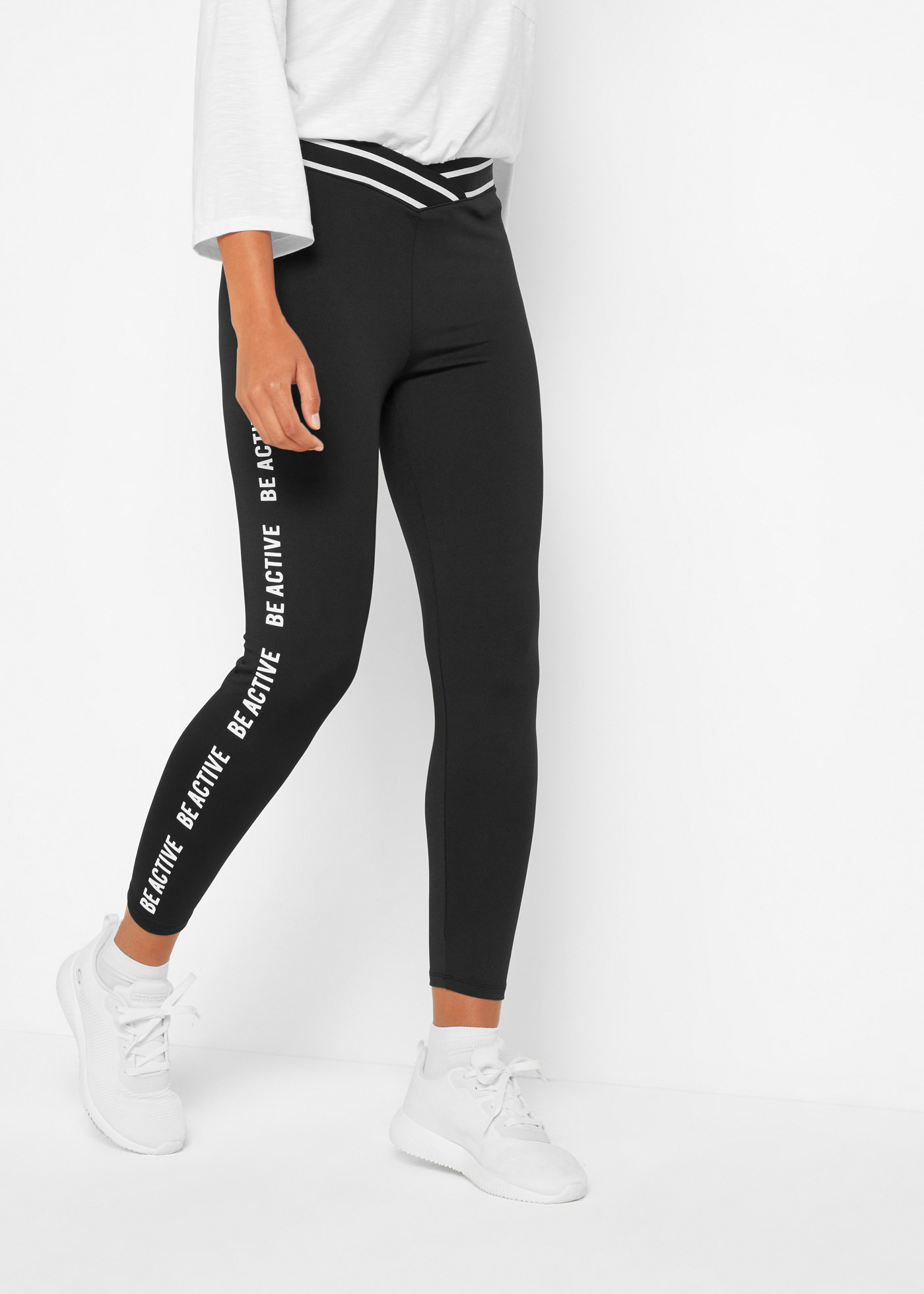 bonprix "Schnelltrocknende Leggings, 7/8 Länge" schnelltrocknendes Material, Skinny Fit, 7/8 Länge