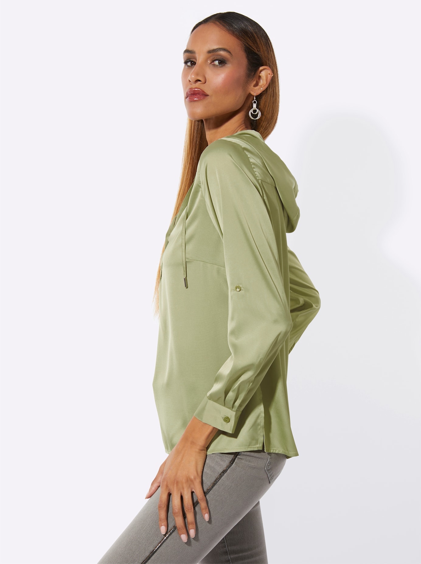 creation L Langarmbluse