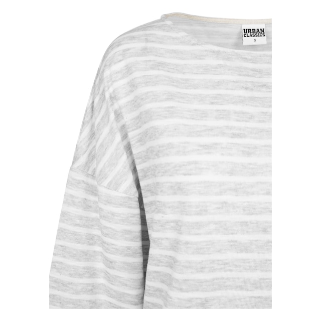 URBAN CLASSICS Sweater »Damen Ladies Oversize Stripe Pullover«, (1 tlg.)  bestellen | BAUR