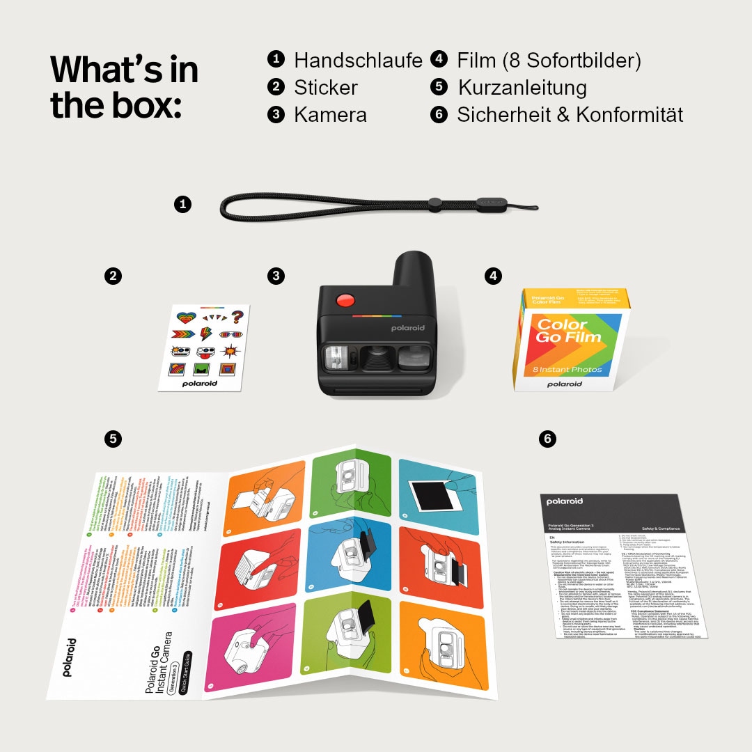 Polaroid Sofortbildkamera »Everything Box Polaroid Go Gen3«