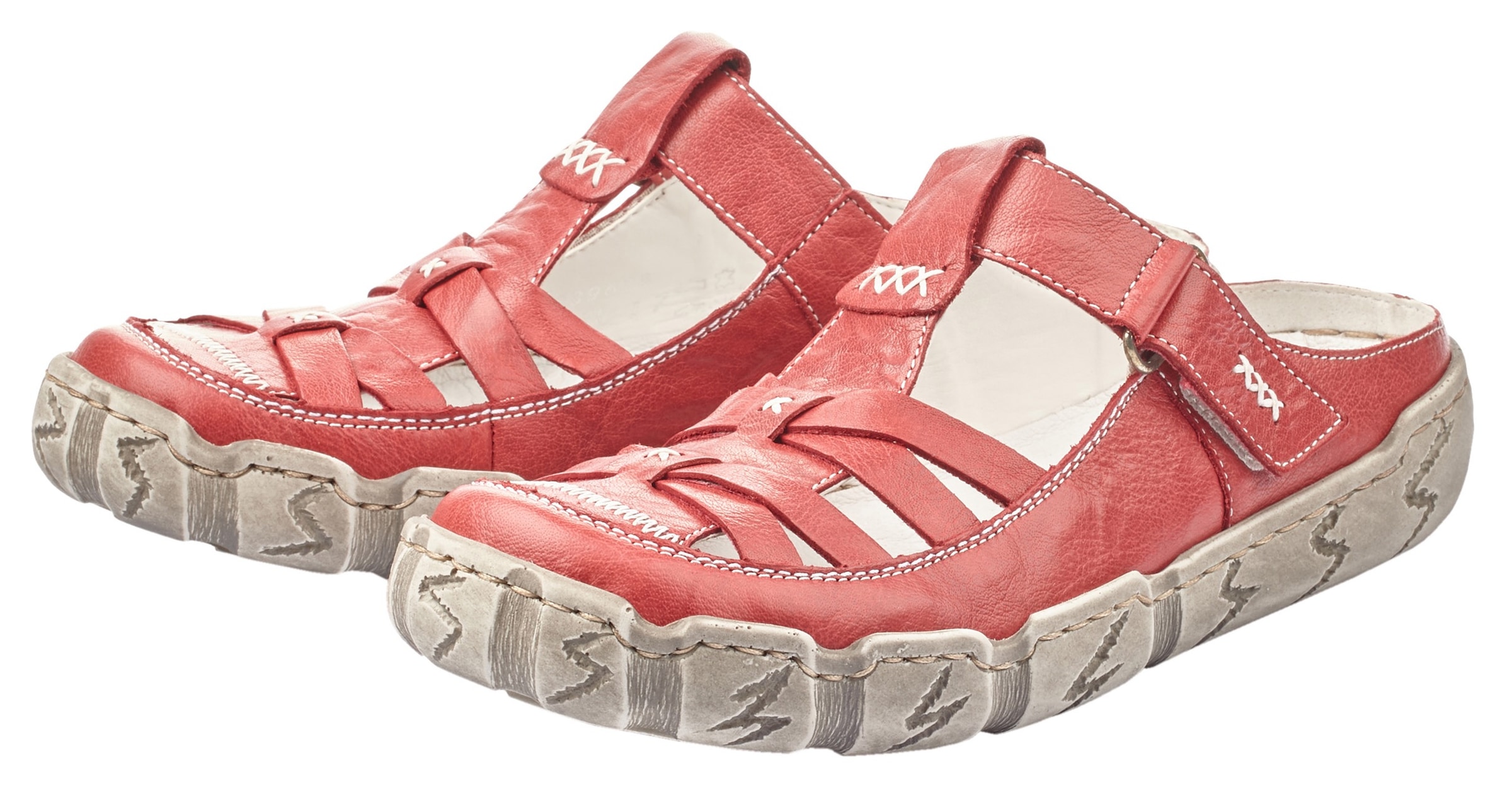 Rieker Clog Sabot, Sommerschuh, Schlappen, Hausschuh mit Ziernähten günstig online kaufen