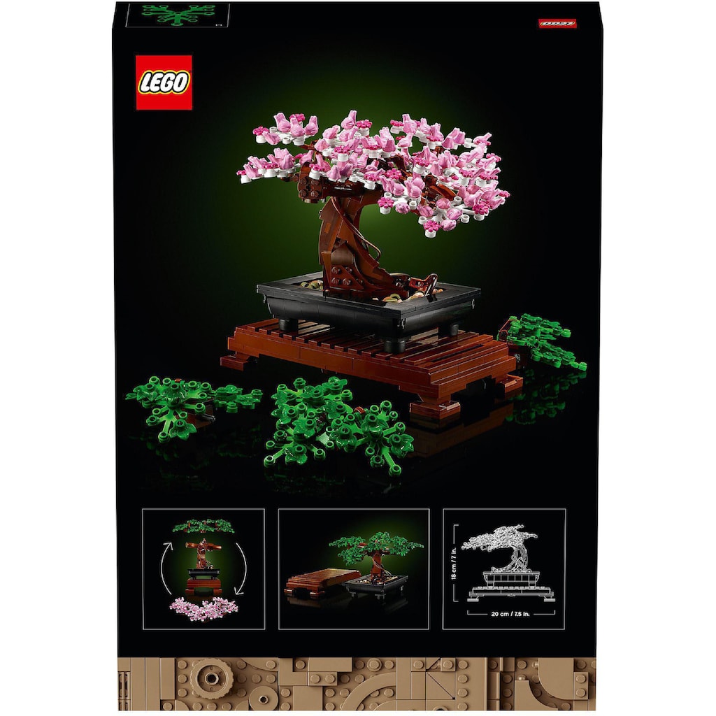 LEGO® Konstruktionsspielsteine »Bonsai Baum (10281), LEGO® Creator Expert«, (878 St.)