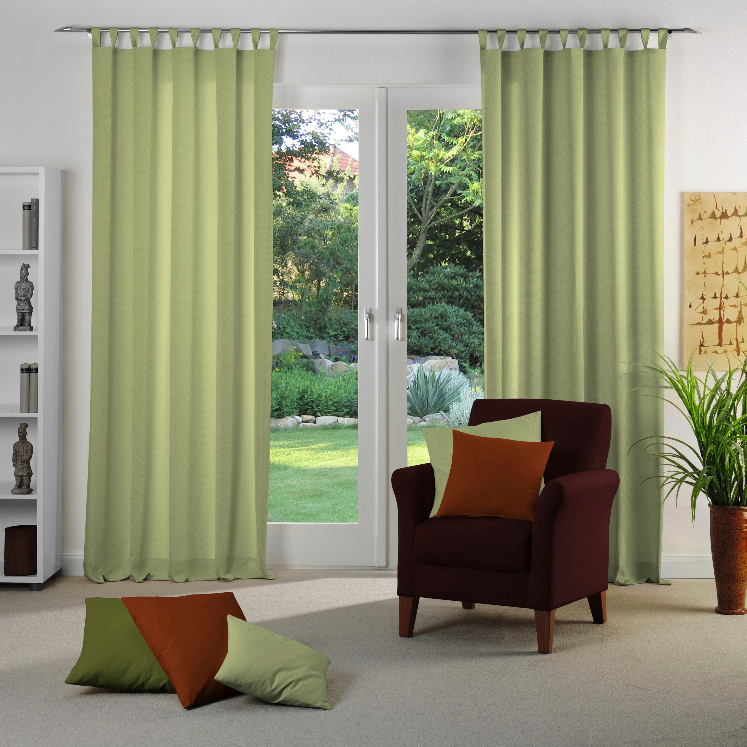 Adam Vorhang "Vorhang Uni Collection Light aus 100 % Bio-Baumwolle, Schlauf günstig online kaufen