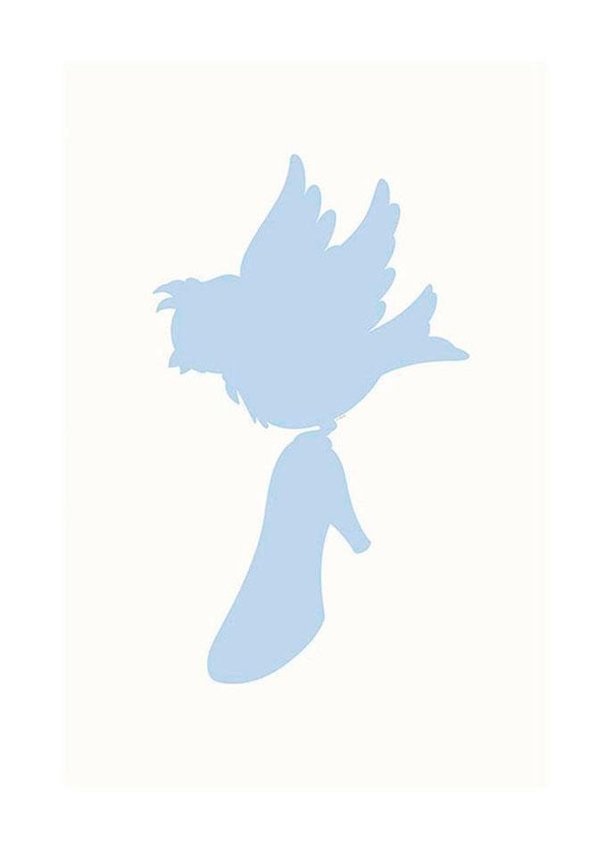 Komar Poster »Cinderella Bird«, Disney, (1 St.), Kinderzimmer, Schlafzimmer, Wohnzimmer