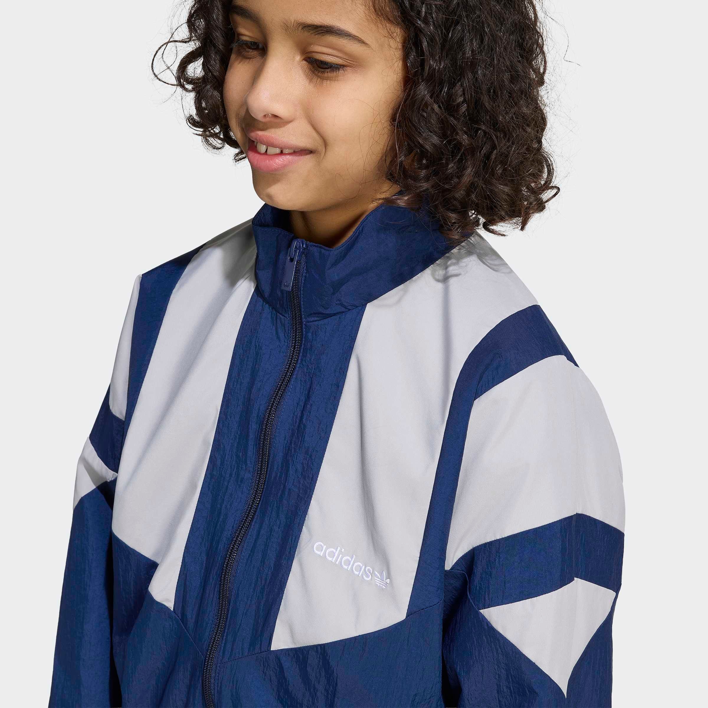 adidas Originals »OVERSIZED BLOCKED WOVEN TRACK« für Kinder, mit Reißverschluss, neutraler Schnitt