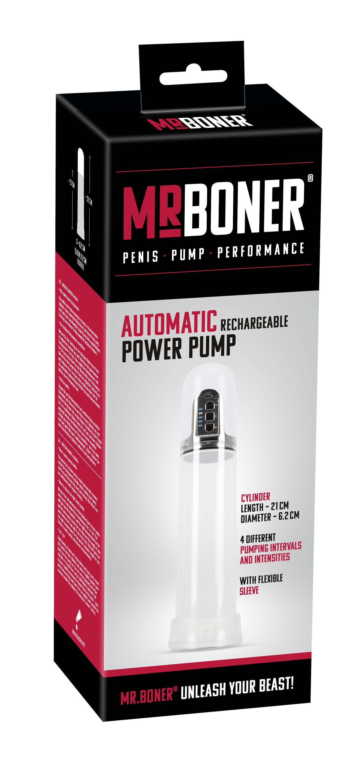 Mister Boner Penispumpe »Penispumpe Mister Boner Automatic Pump«