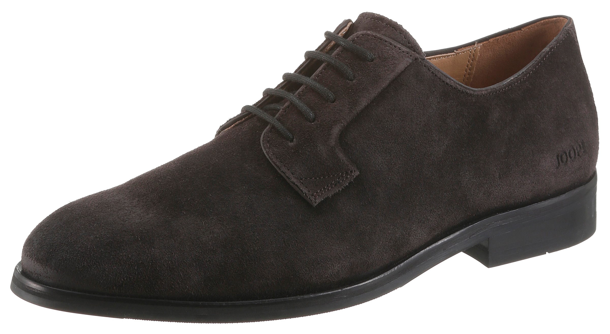 JOOP Schnürschuh "velluto misto kleitos lace up yd4" Businessschuh, Abendschuh, Festtagsschuh mit Blockabsatz