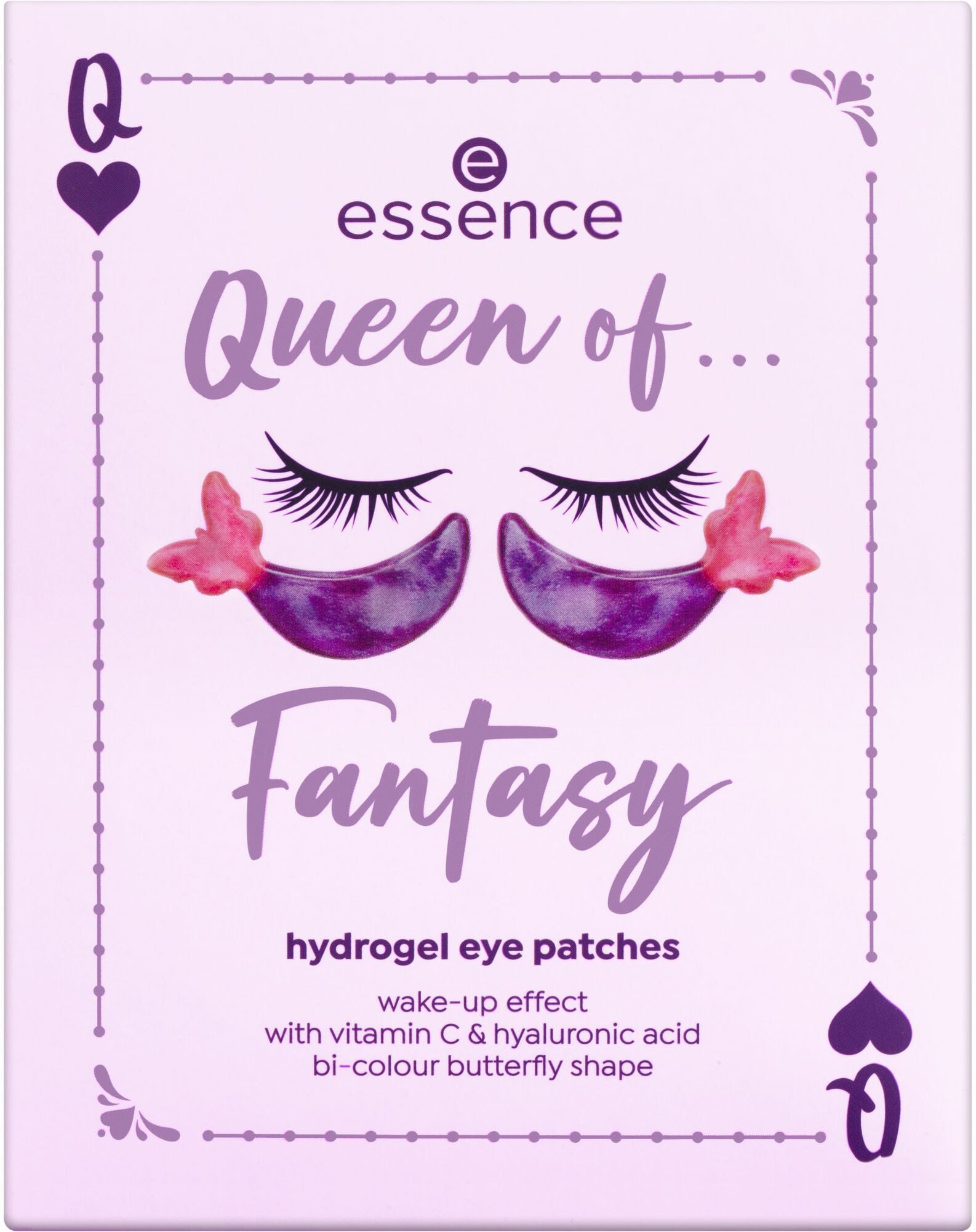 Essence Augenpflege-Set »Queen of... hydrogel eye patches«, (Set, 3 tlg.)