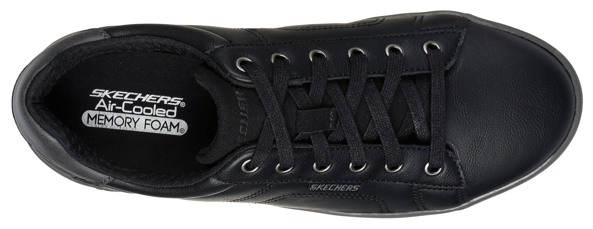 Skechers Sneaker »CAVELL«, Freizeitschuh, Slipper, Schnürschuh mit Air-Cooled Memory Foam