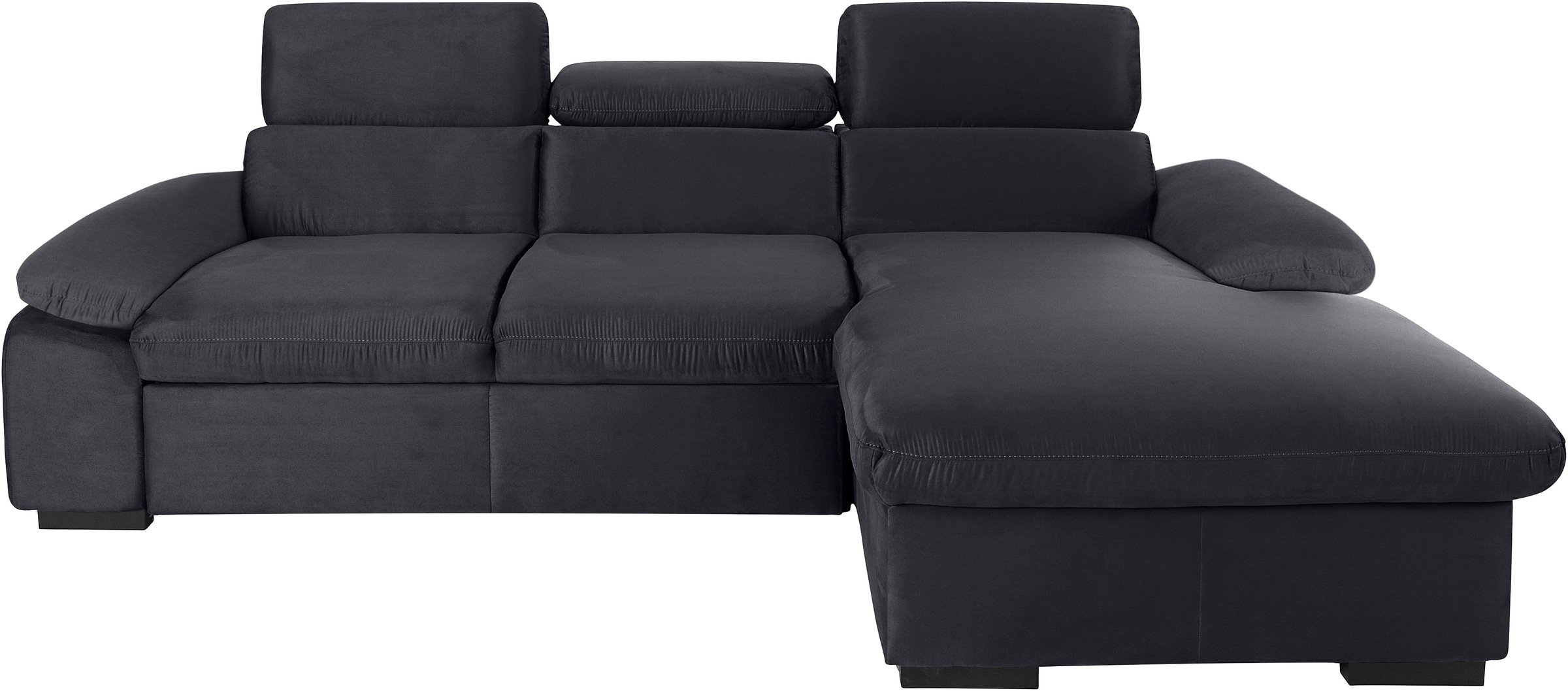 COTTA Ecksofa "Lola L-Form mit Kopfteilfunktion & Hocker", (Set, mit Hocker günstig online kaufen