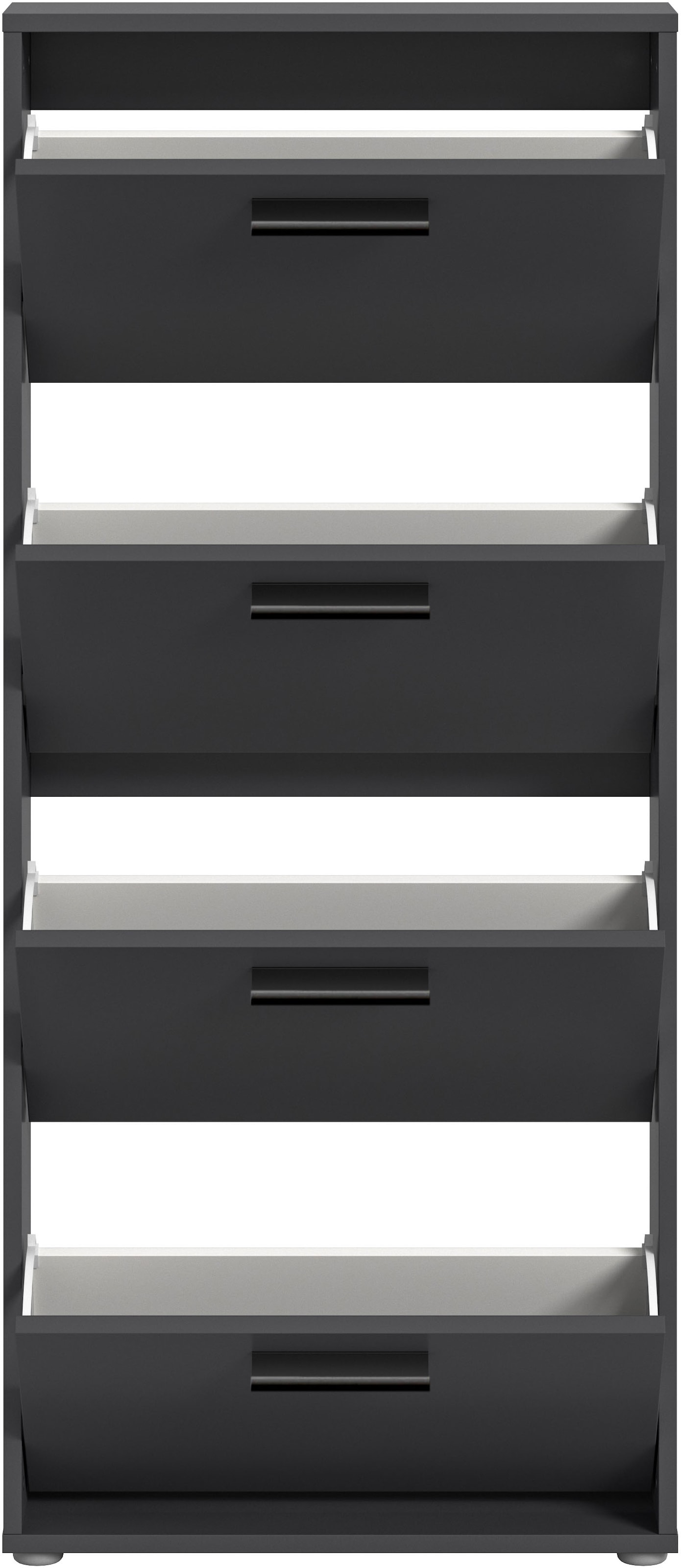 HBZ Schuhkipper »Sam Schuhkipper, Schuhschrank BxHxT 59x136x17 cm«, (1 St.), mit 4 Klappen