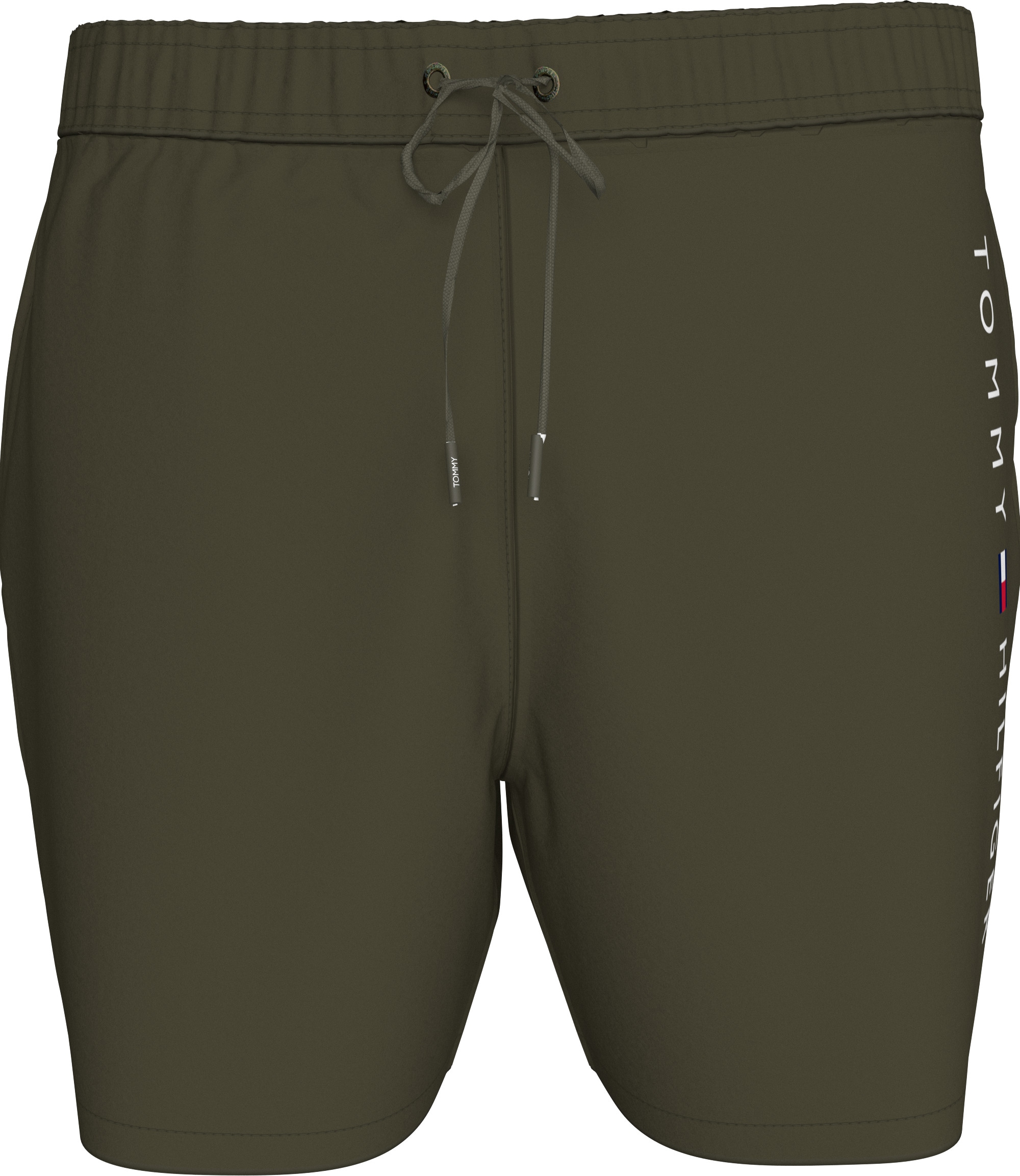Tommy Hilfiger Swimwear Badeshorts »MEDIUM DRAWSTRING«, mit Logostickerei an der Hüfte