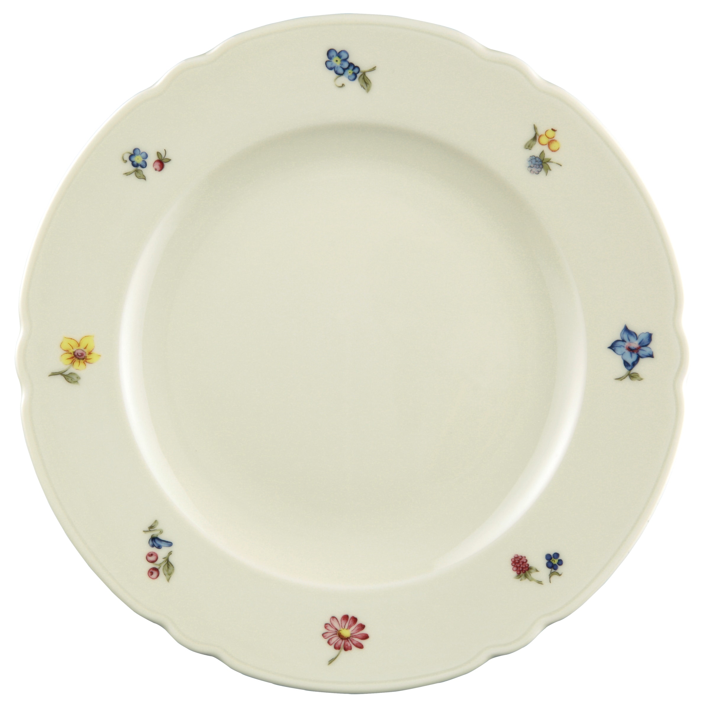 Seltmann Weiden Tafelservice »Teller Set, Geschirr-Set Marieluise«, (Set, 12 tlg.), Speiseteller, Suppenteller Made in Germany, 12 Teile, für 6 Personen