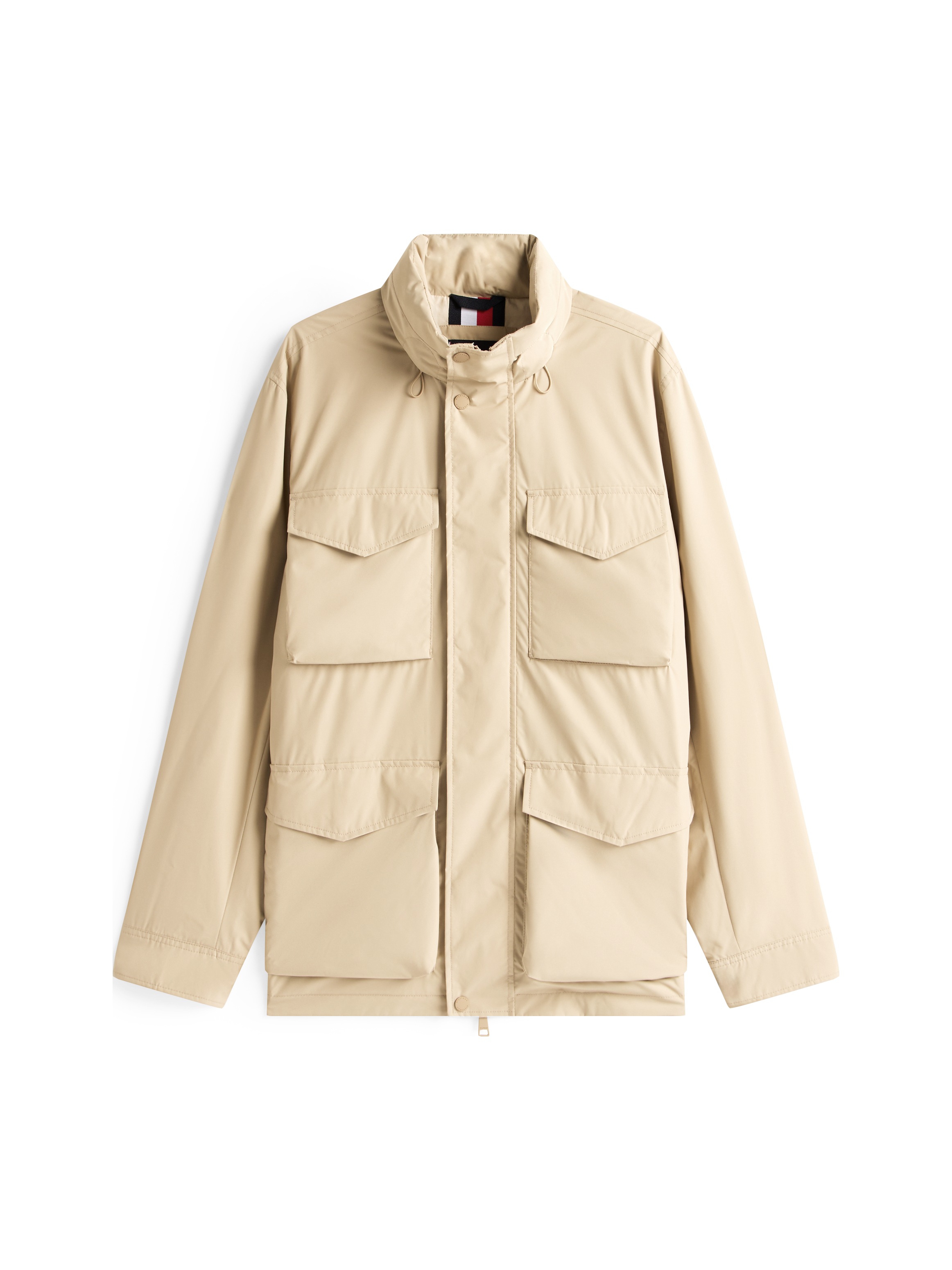 Tommy Hilfiger Fieldjacket »PACKABLE FIELD JACKET«, mit Kapuze, Kapuze im Kragen verstaubar