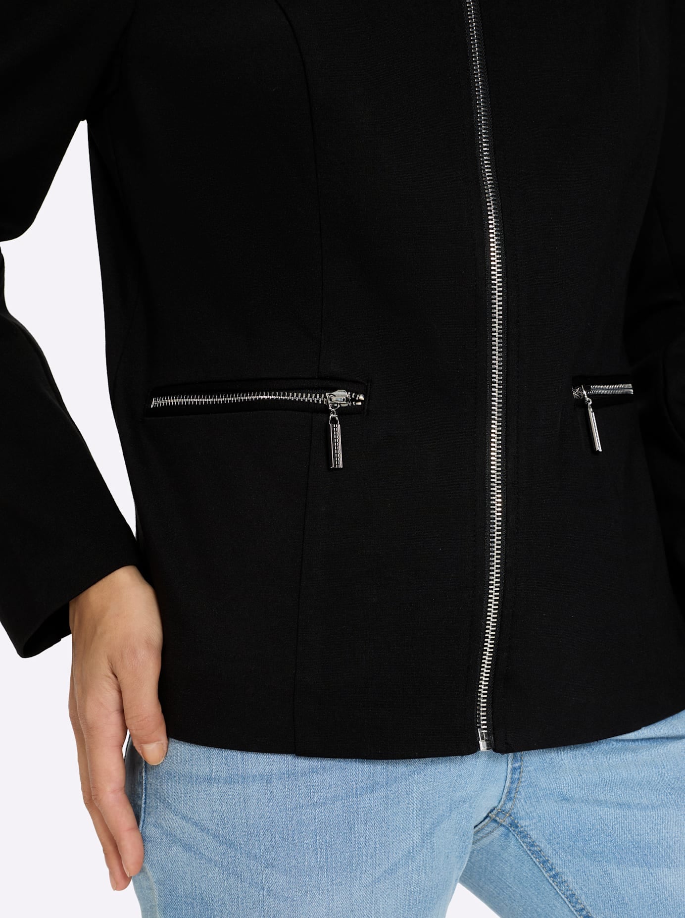 Inspirationen Jackenblazer »Jersey-Blazer«