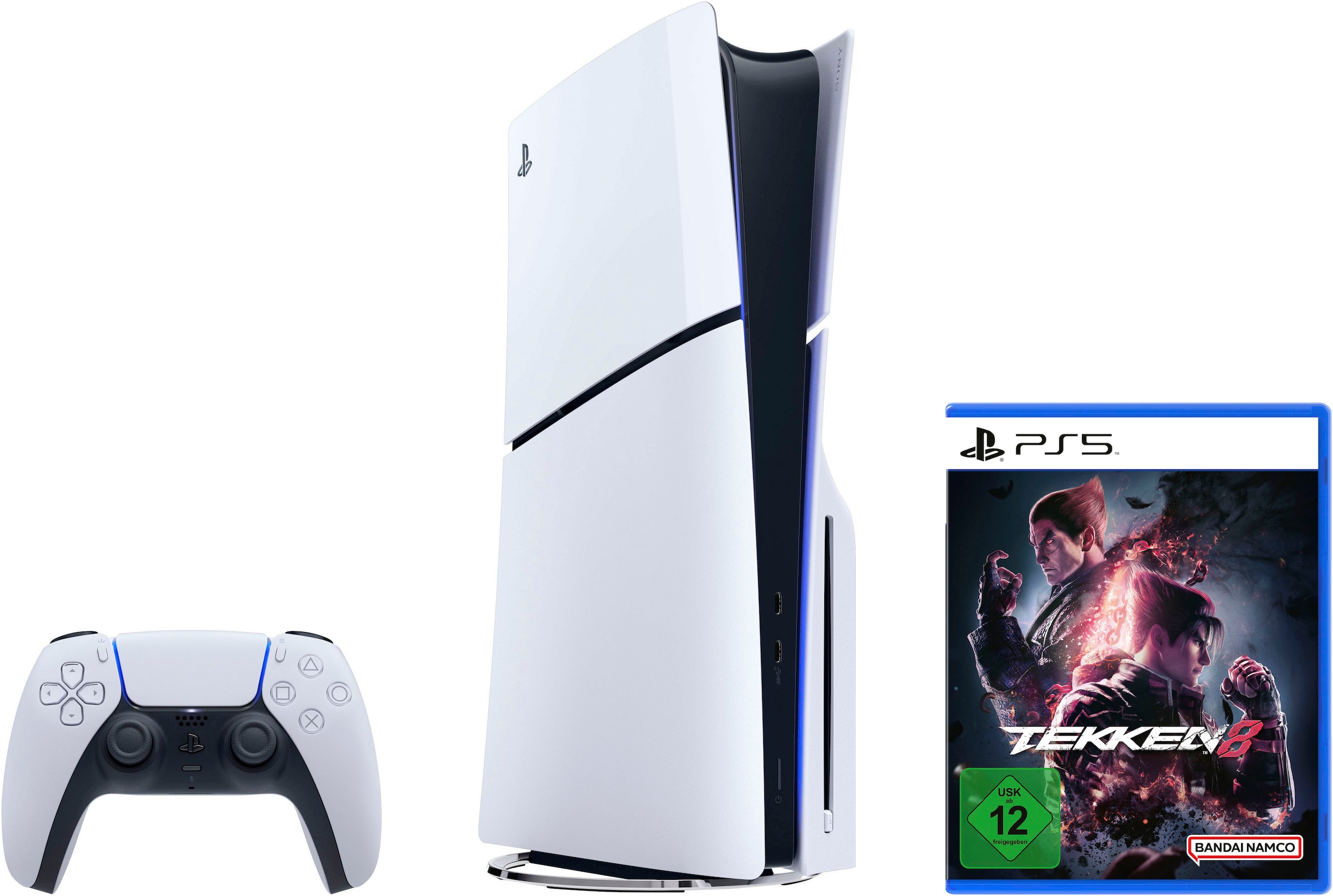 PlayStation 5 Spielekonsole »Disk Edition (Slim) + Tekken 8«