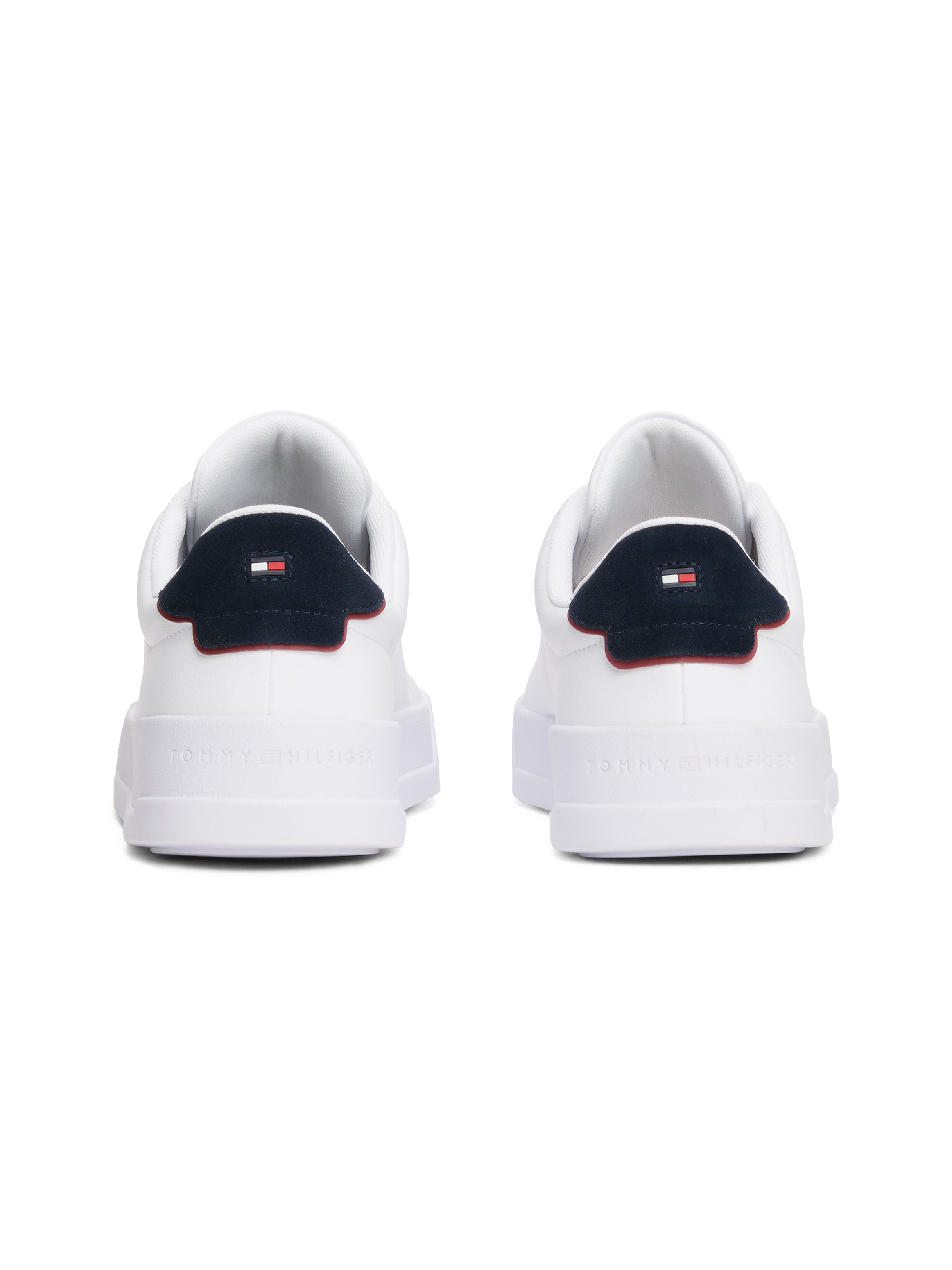 Tommy Hilfiger Sneaker "TH COURT LTH DETAIL ESS", Freizeitschuh, Halbschuh, günstig online kaufen
