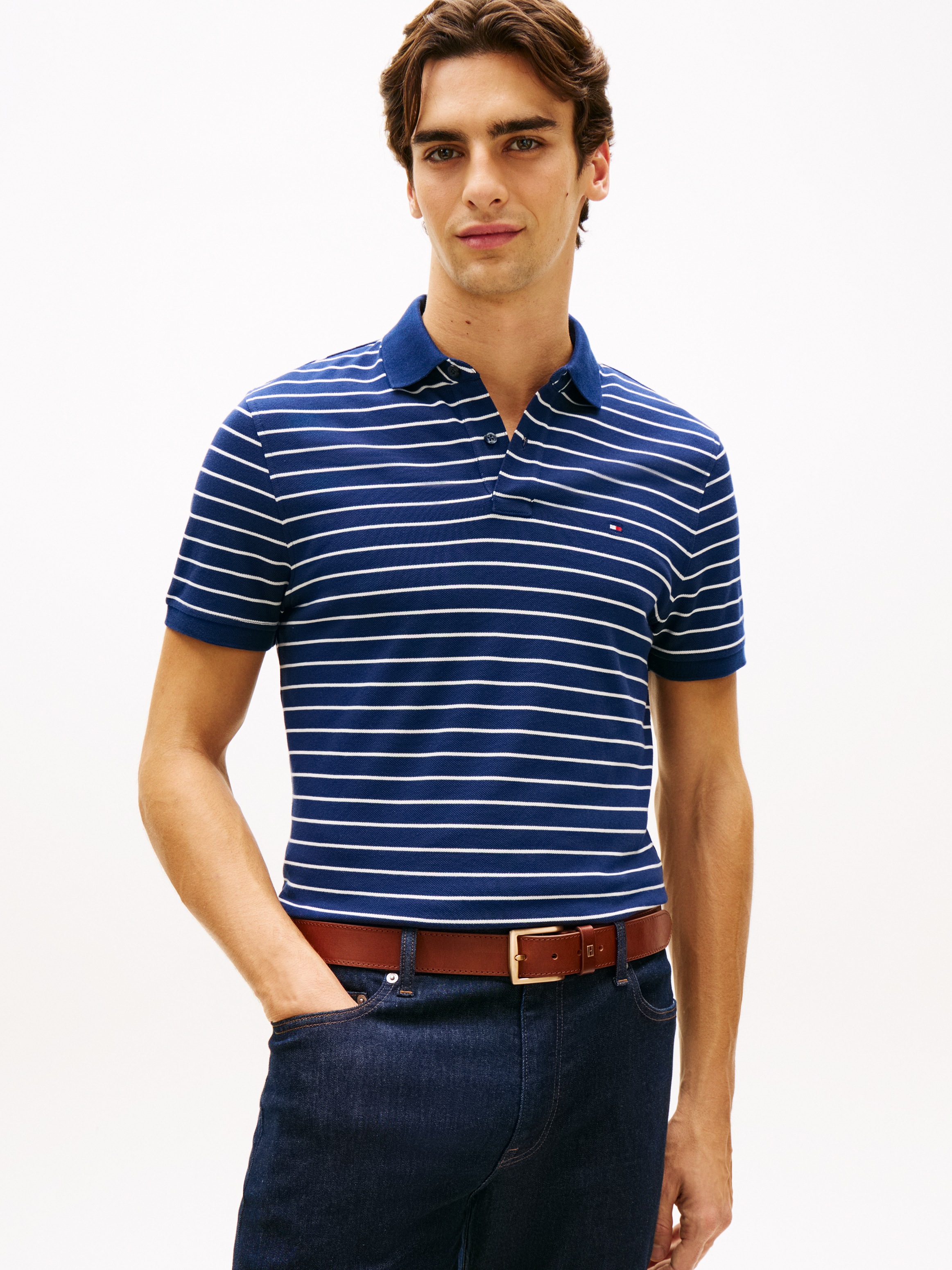 Tommy Hilfiger Poloshirt "1985 REGULAR POLO" aus Piqué günstig online kaufen