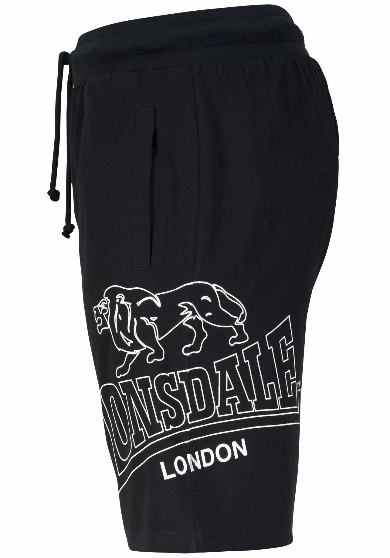 Lonsdale Jogginghose »und Shorts als Set«, (Set), Set: Jogginghose und Shorts