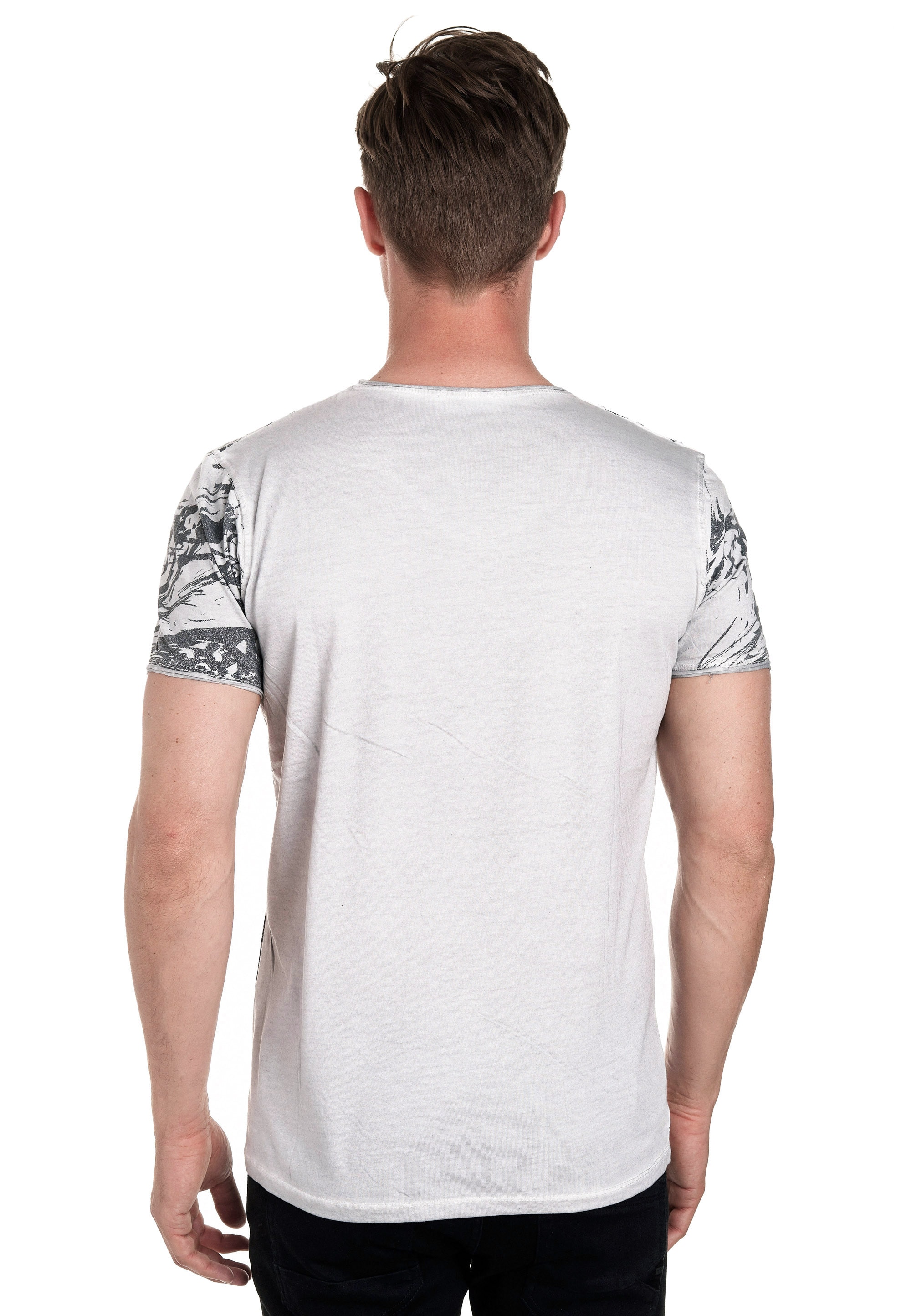 Rusty Neal T-Shirt, mit aufwendigem Strass-Design