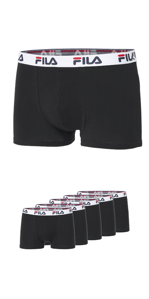 Fila Boxershorts "MAN BOXER SHORTS", (5er Pack), mit Logobund günstig online kaufen