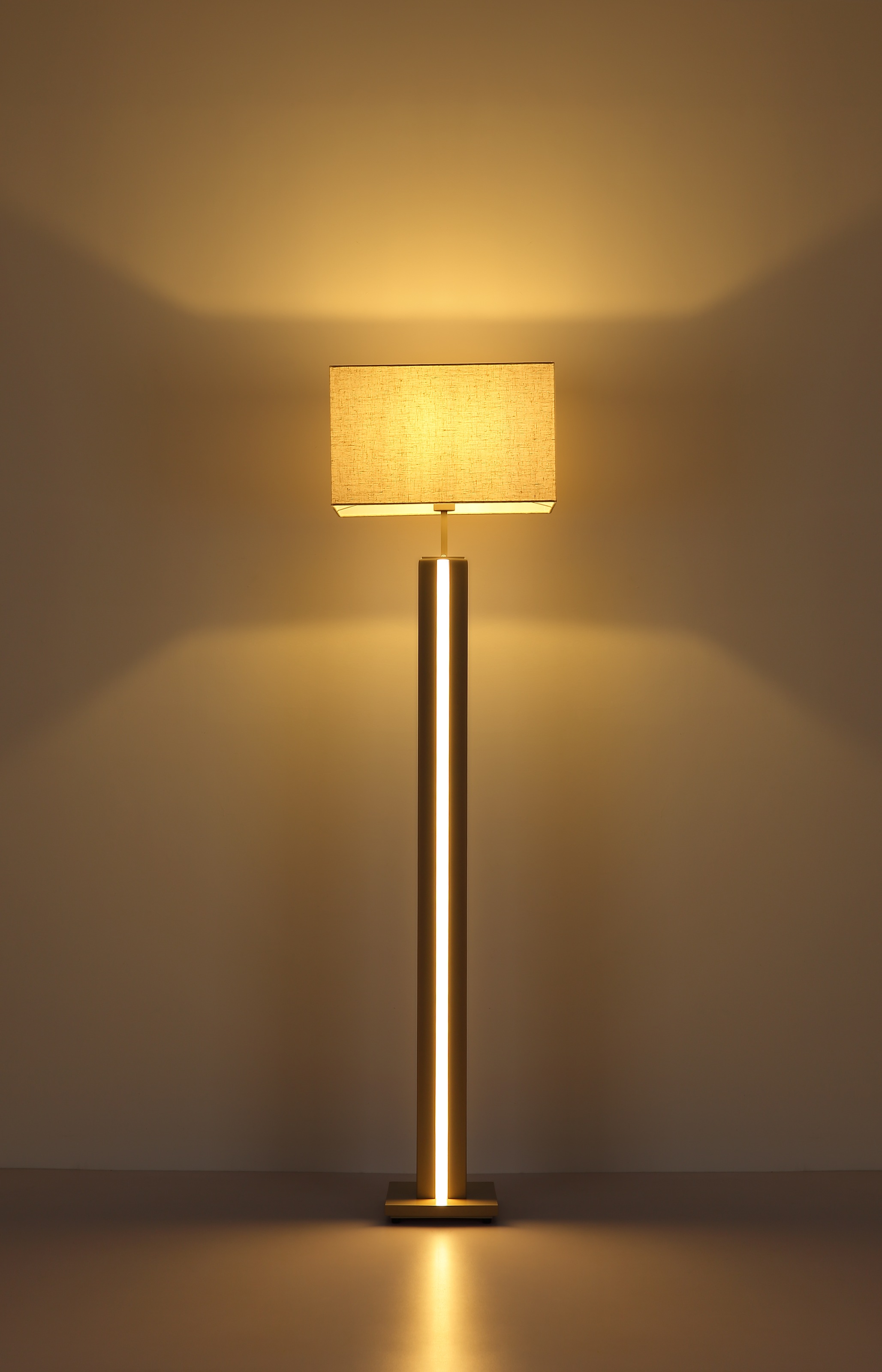 NOWA Stehlampe »FOREST« E27 1 Stk. Touchdimmer, LEDs im Sockel separat schaltbar