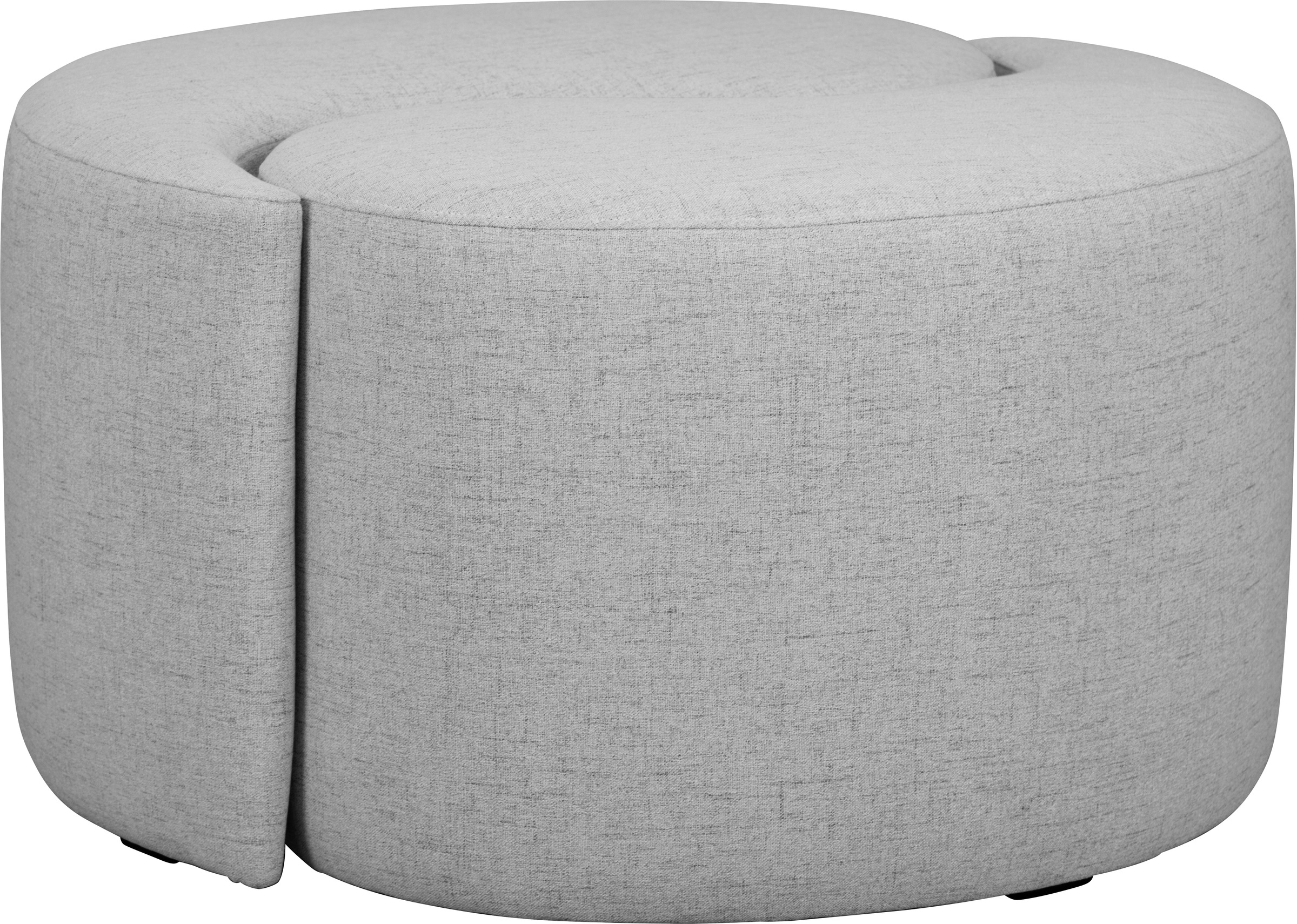 Thumbnail - Home affaire Polsterhocker "Yin&Yang Durchmesser 82cm", 2teilig, einzeln stellbar oder Yin-Yang-Optik