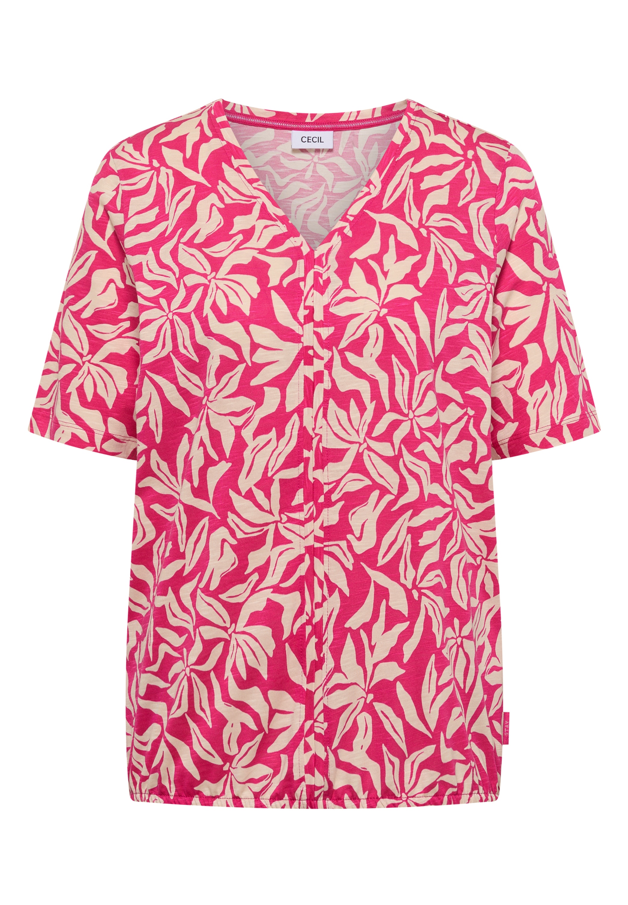 Cecil Tunikashirt mit V-Ausschnitt