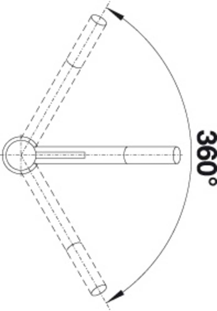 Blanco Küchenarmatur »KANO« mit leichtgängiger Keramikkartusche