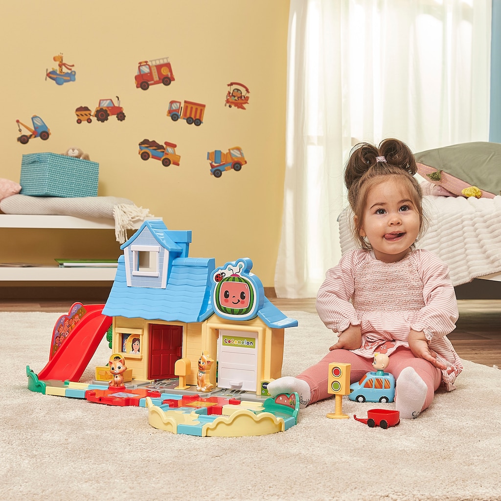 Vtech® Spielwelt »Tut Tut Baby Flitzer, JJs Spielhaus Schienenset«